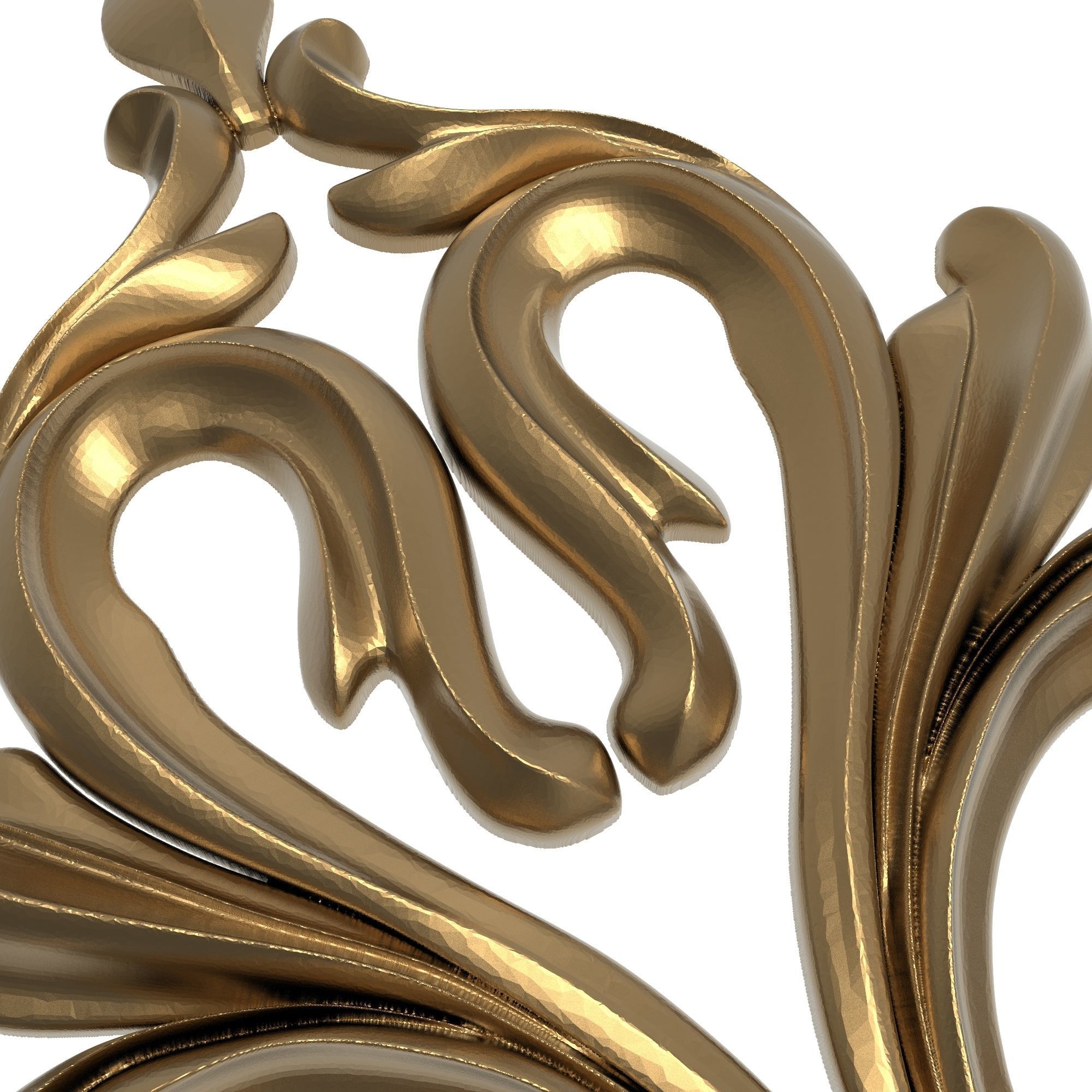 decorative pattern ready for 3D printing 3D model_5