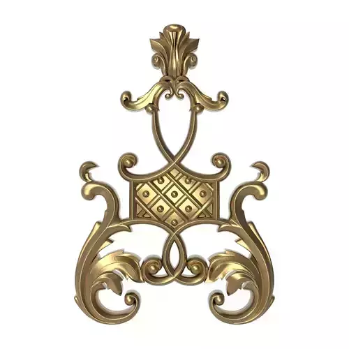  decorative pattern ready for 3D printing