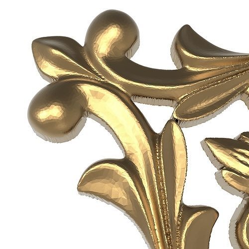 decorative pattern ready for 3D printing 3D model 6
