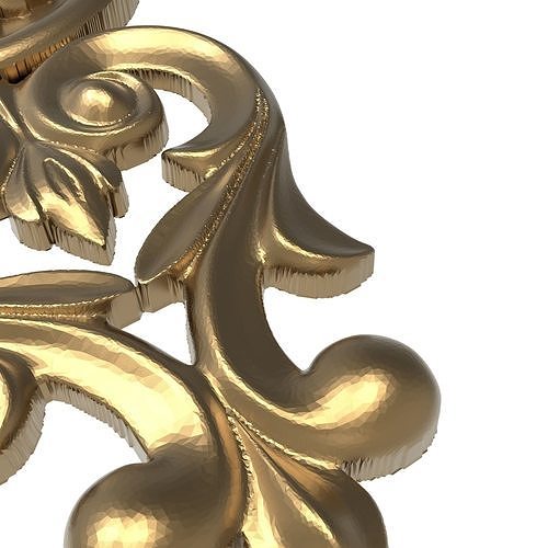 decorative pattern ready for 3D printing 3D model 4