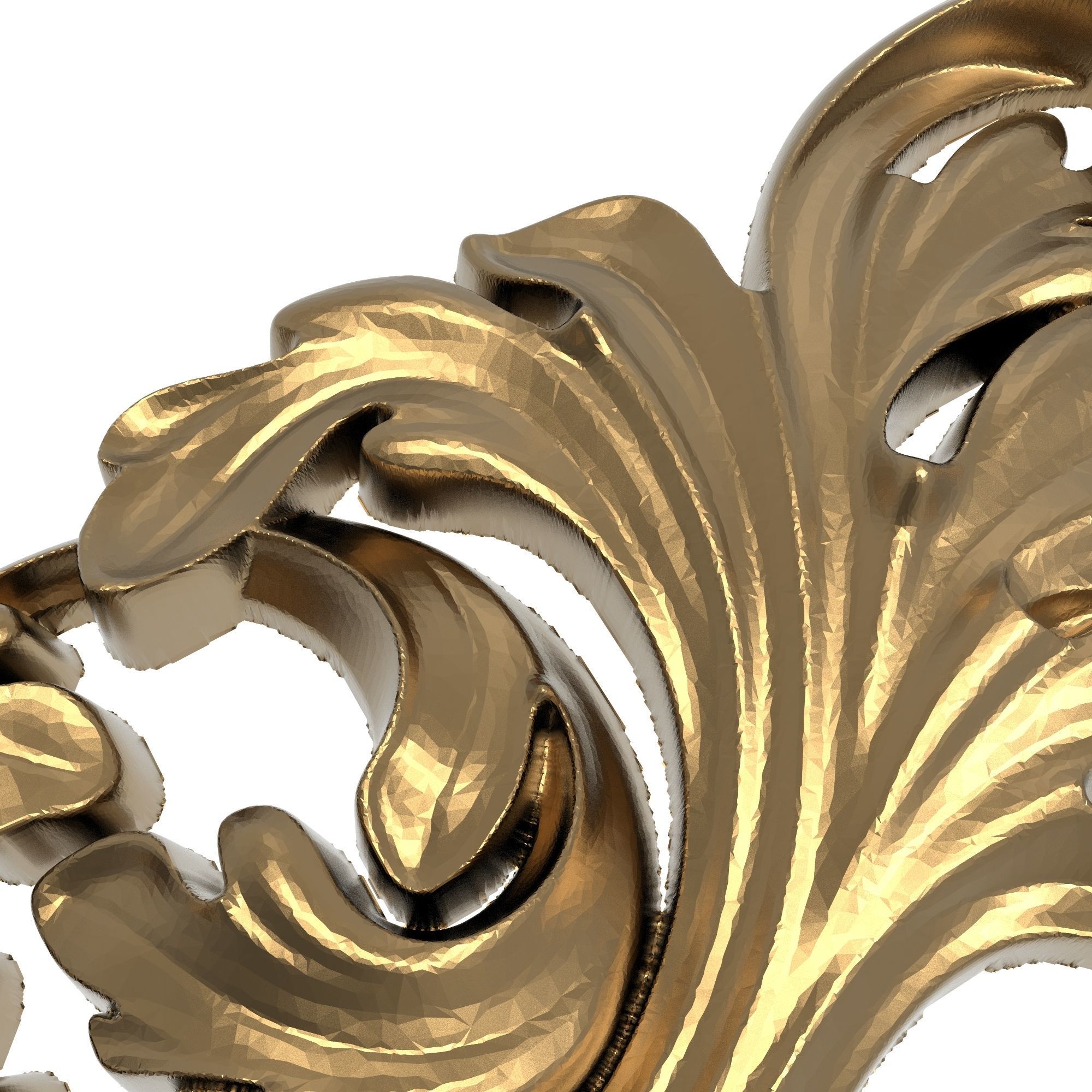 decorative pattern ready for 3D printing 3D model_5