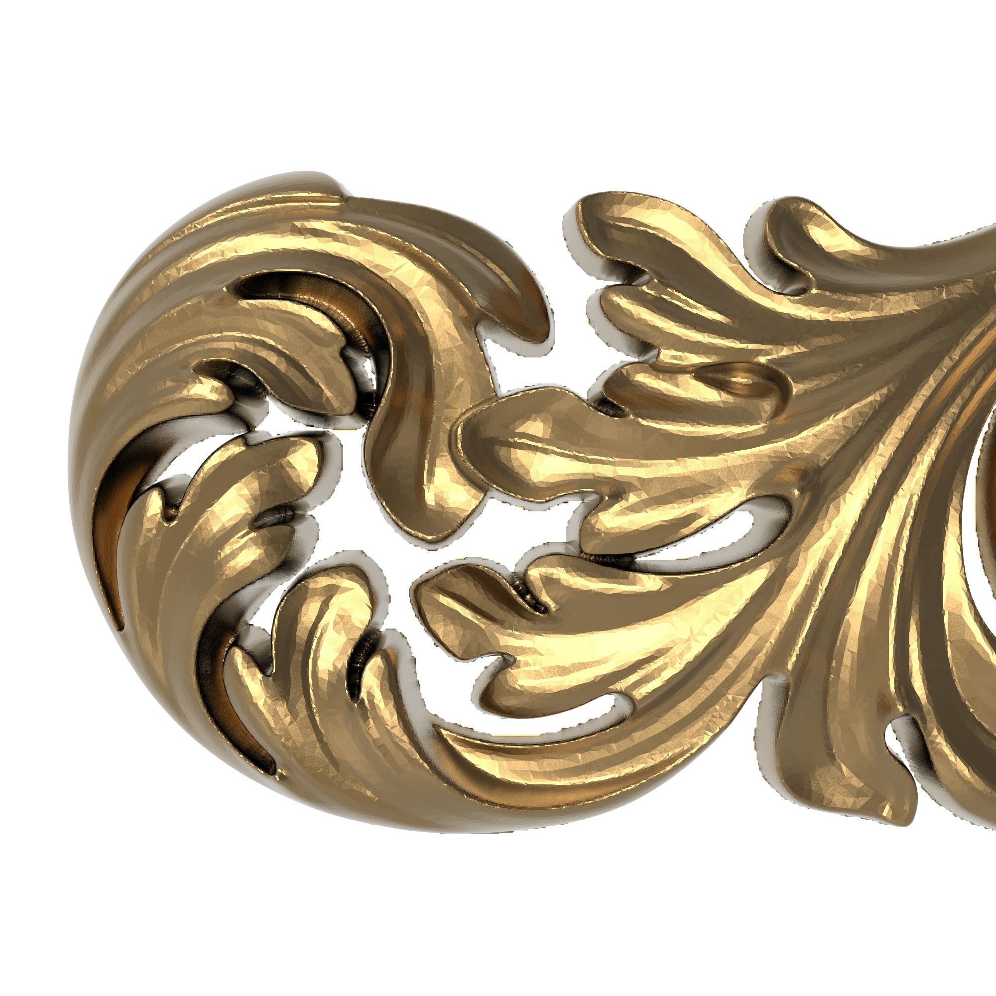 decorative pattern ready for 3D printing 3D model_1