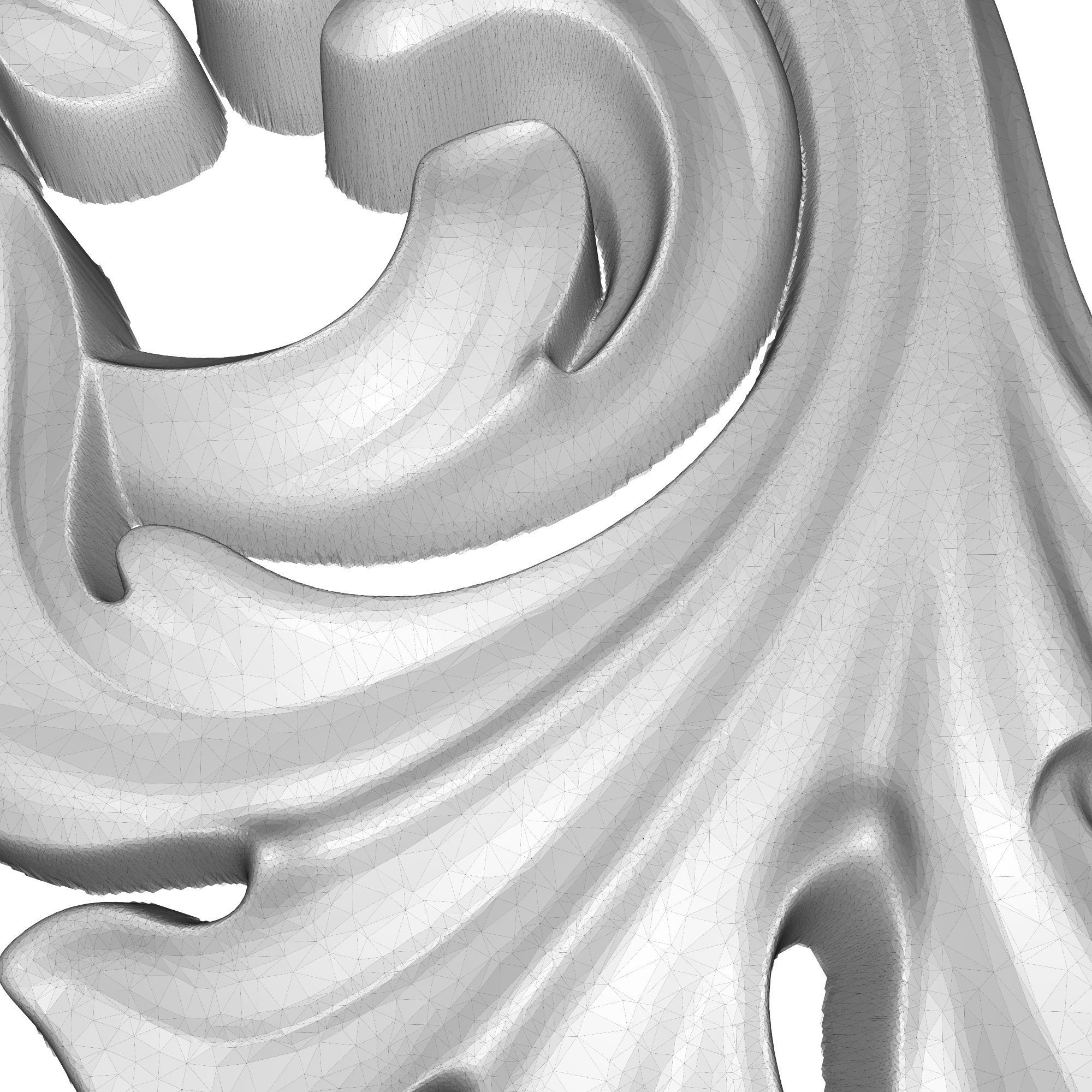 decorative pattern ready for 3D printing 3D model_7