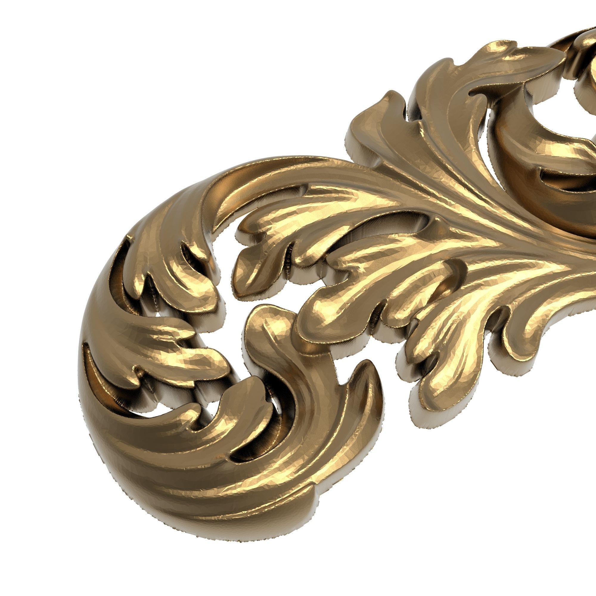 decorative pattern ready for 3D printing 3D model_6