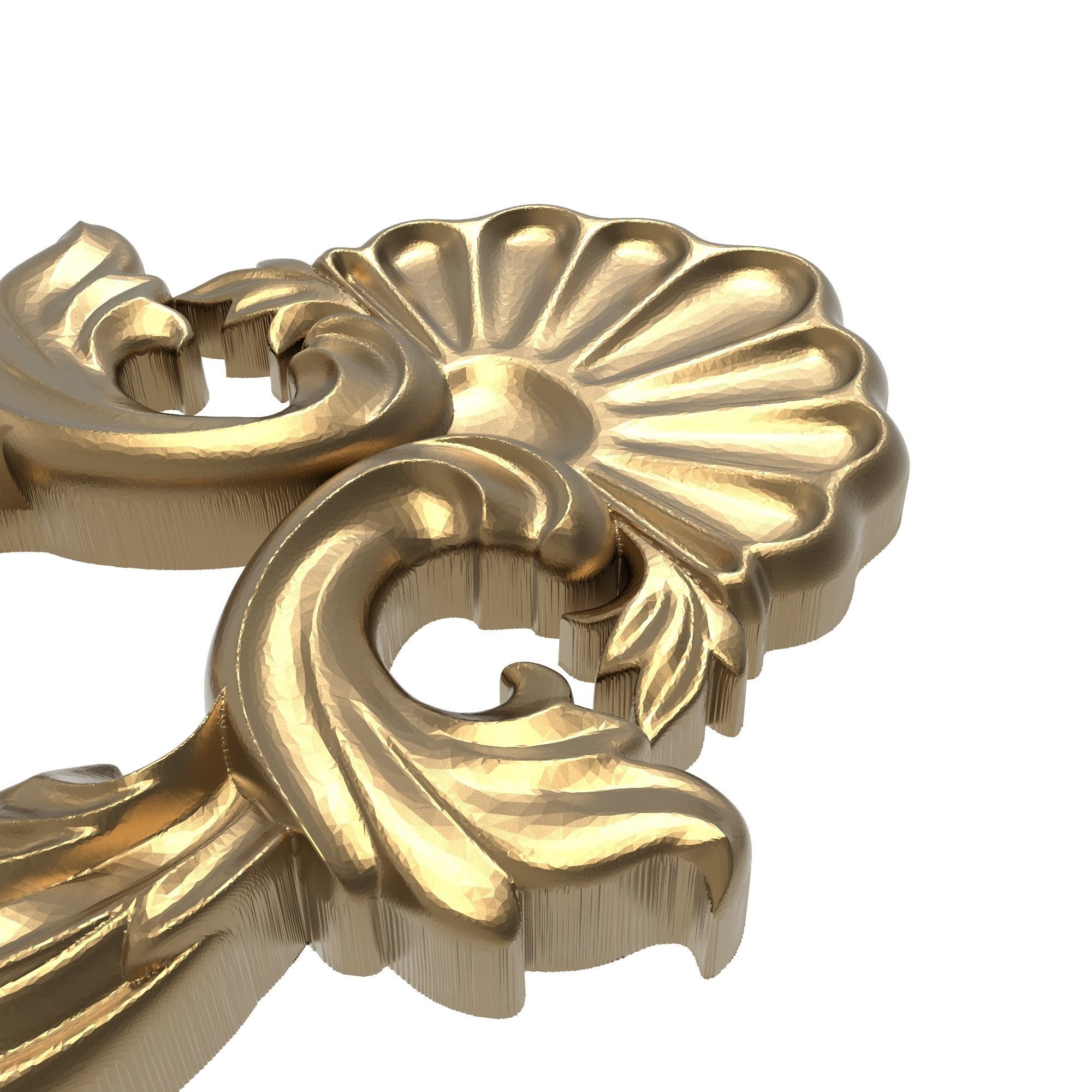 decorative pattern ready for 3D printing 3D model_4