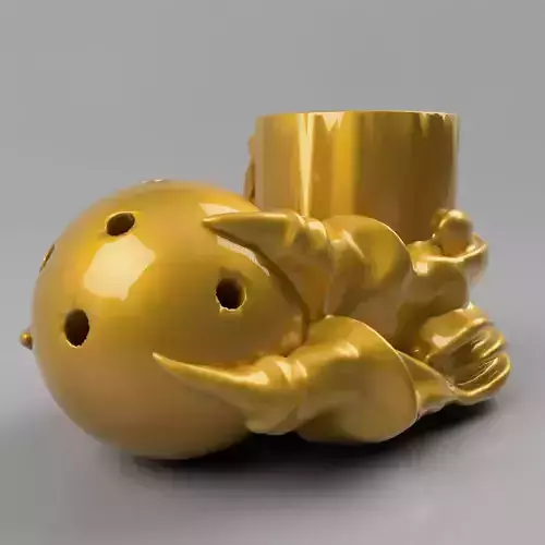 Monster Penholder 3D print model