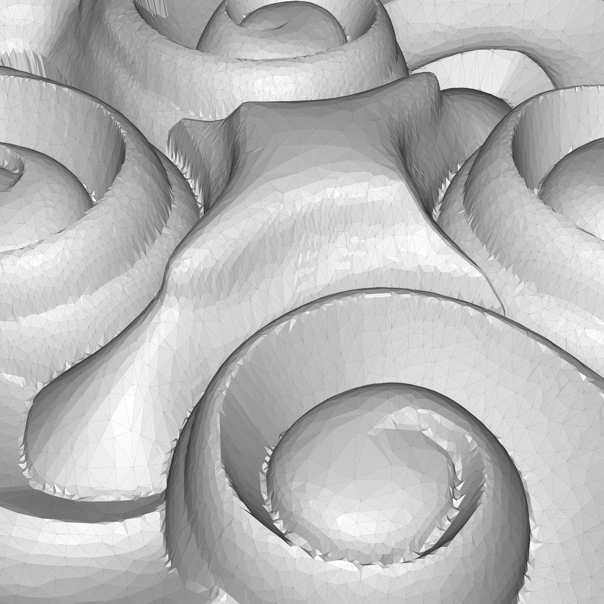 decorative pattern ready for 3D printing 3D model_7