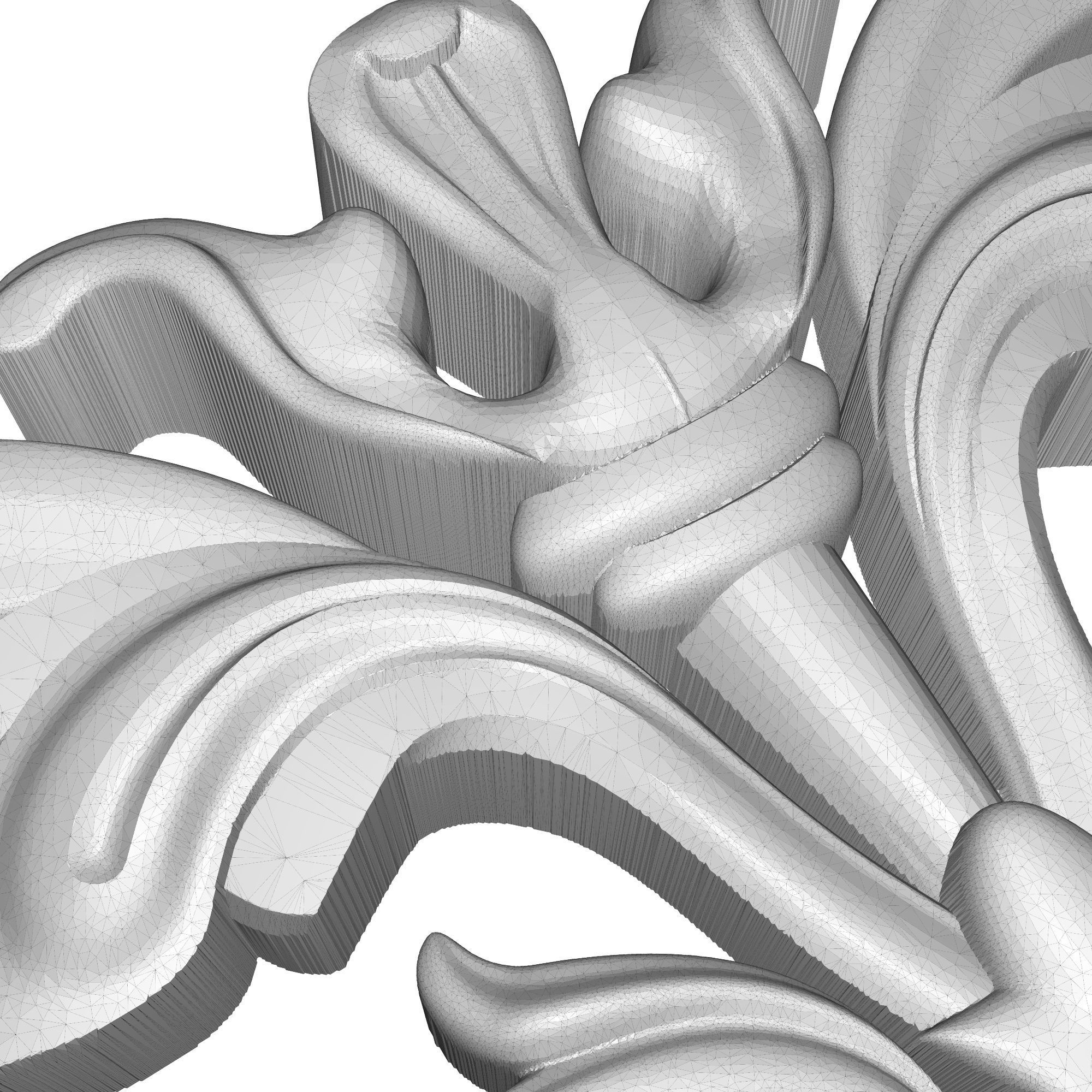  decorative pattern ready for 3D printing 3D model_7