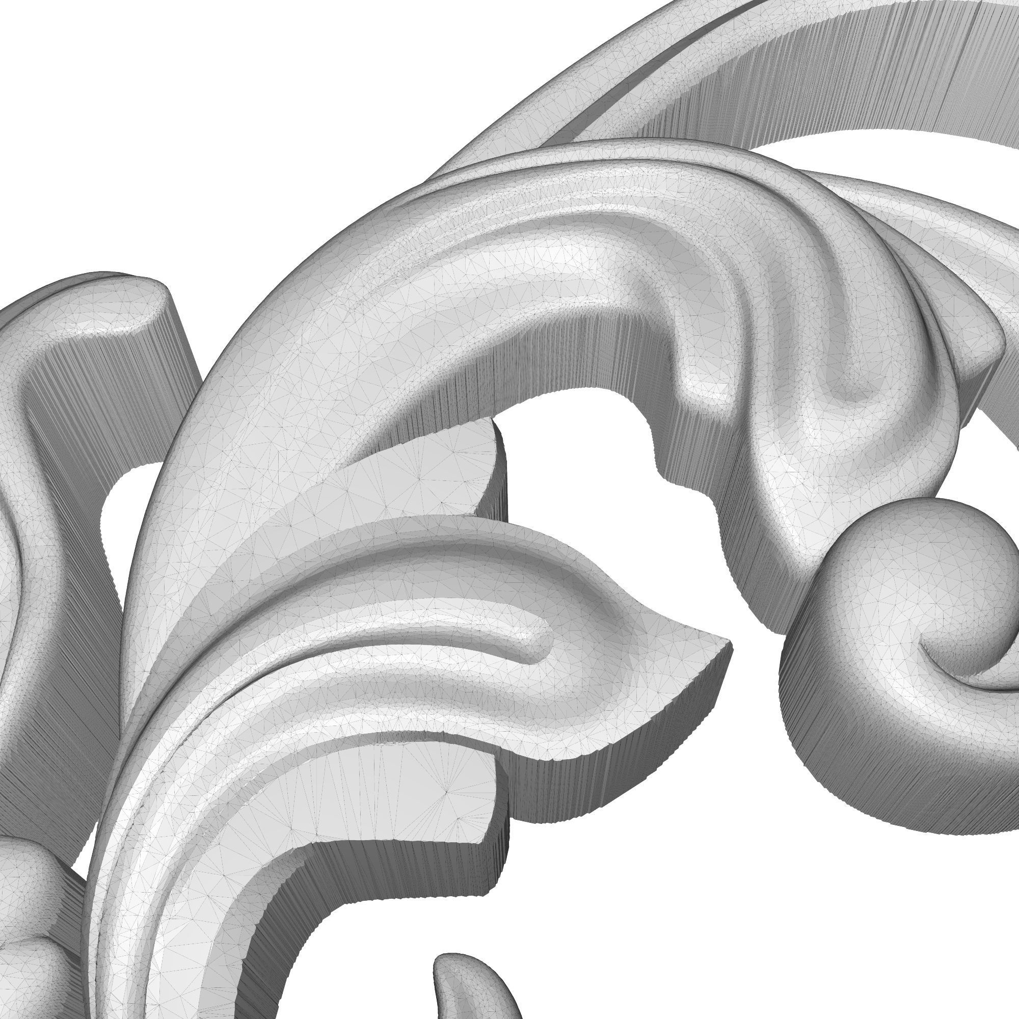  decorative pattern ready for 3D printing 3D model_8