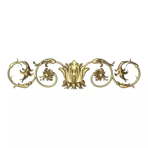  decorative pattern ready for 3D printing