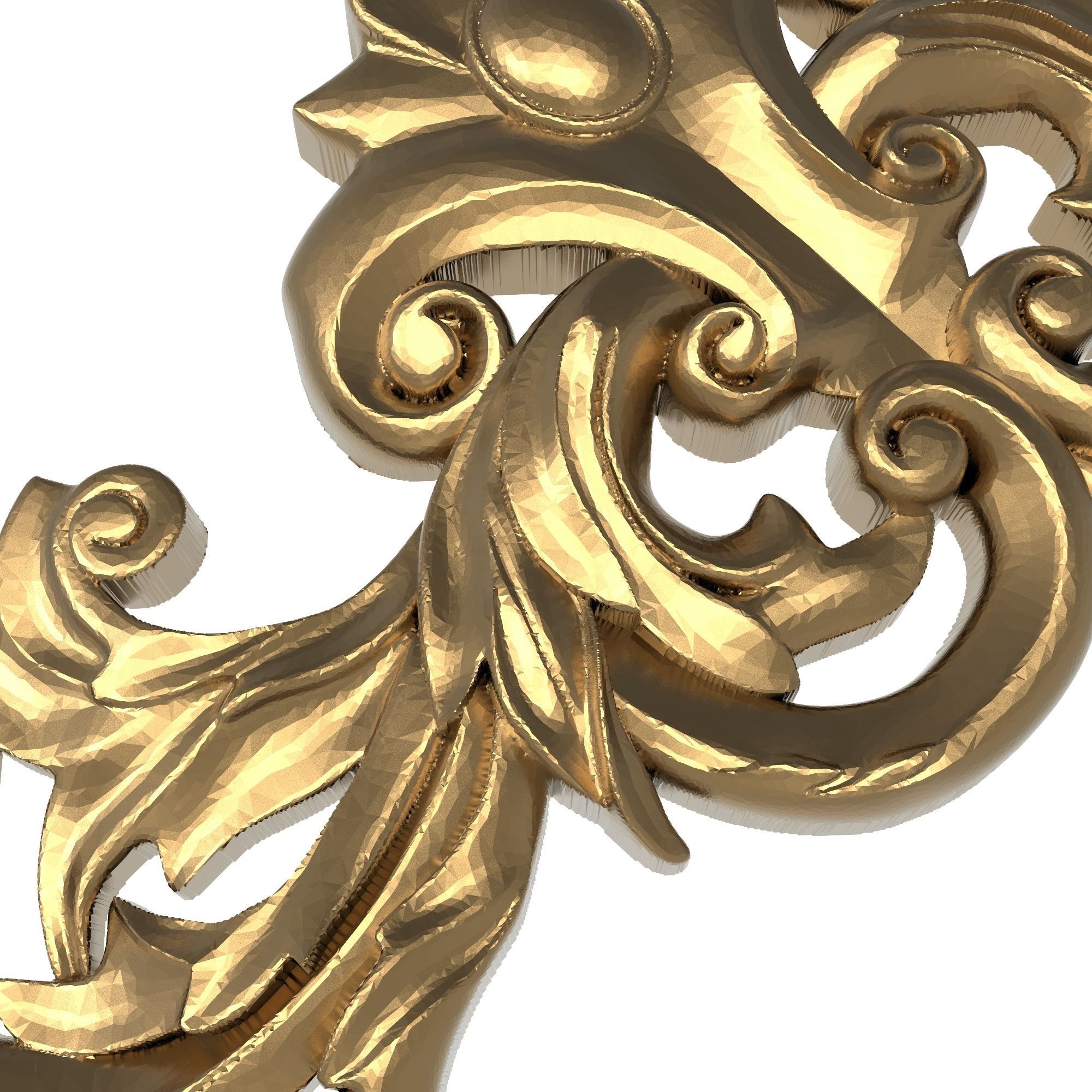 decorative pattern ready for 3D printing 3D model_7