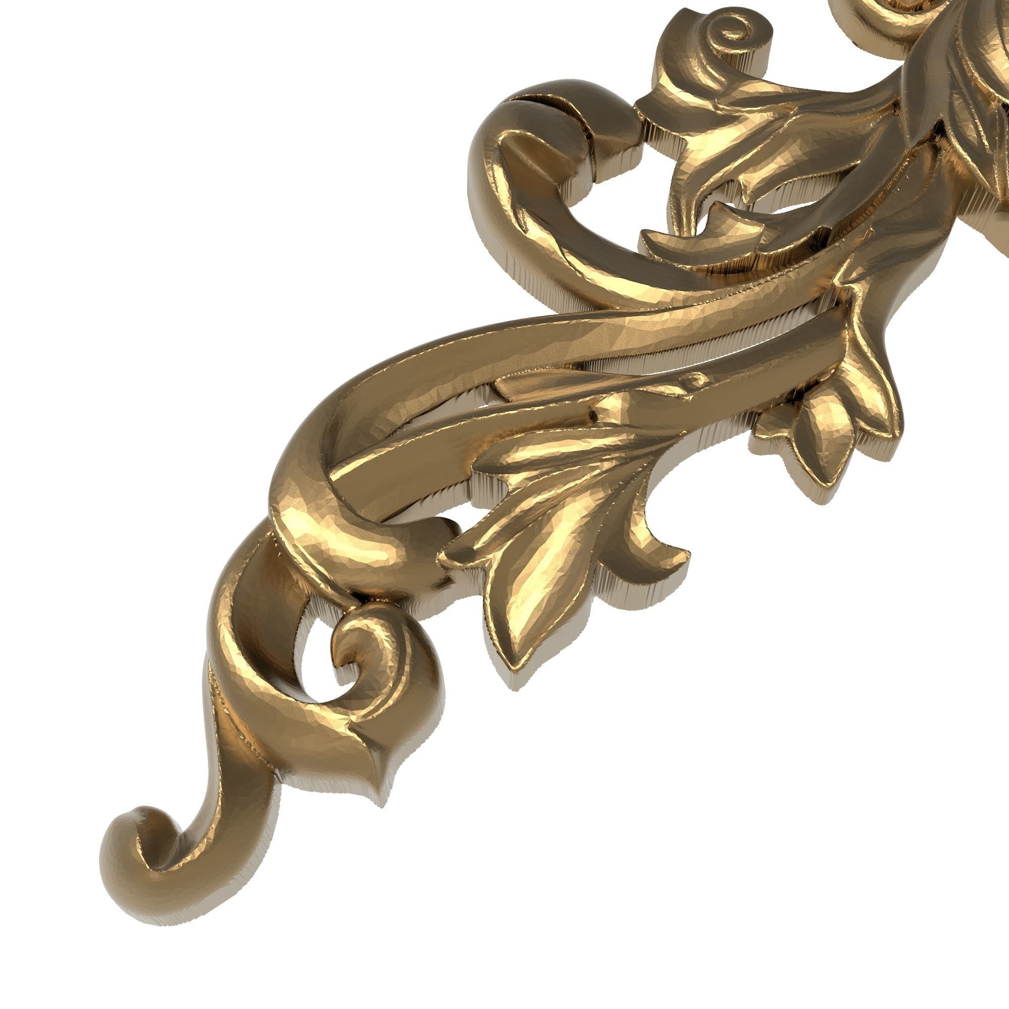 decorative pattern ready for 3D printing 3D model_2