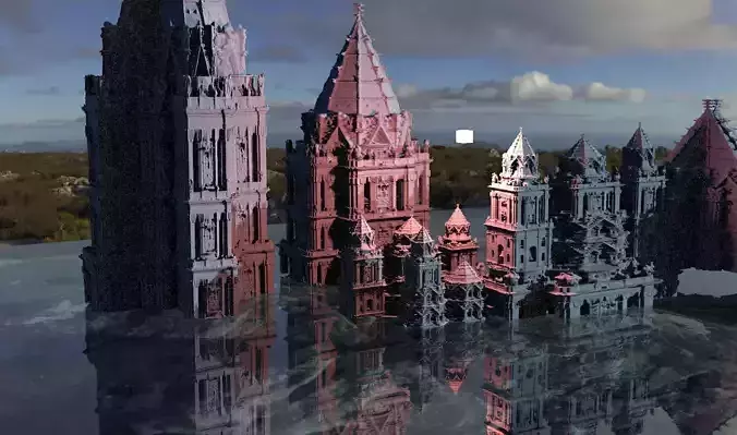 Dracula Castle Towers Kit bash 