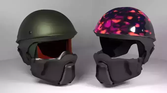 Helmet futuristic