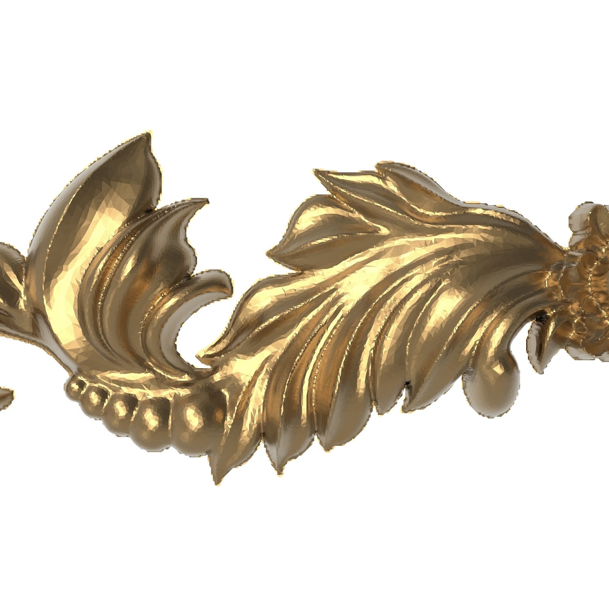 decorative pattern ready for 3D printing 3D model_1