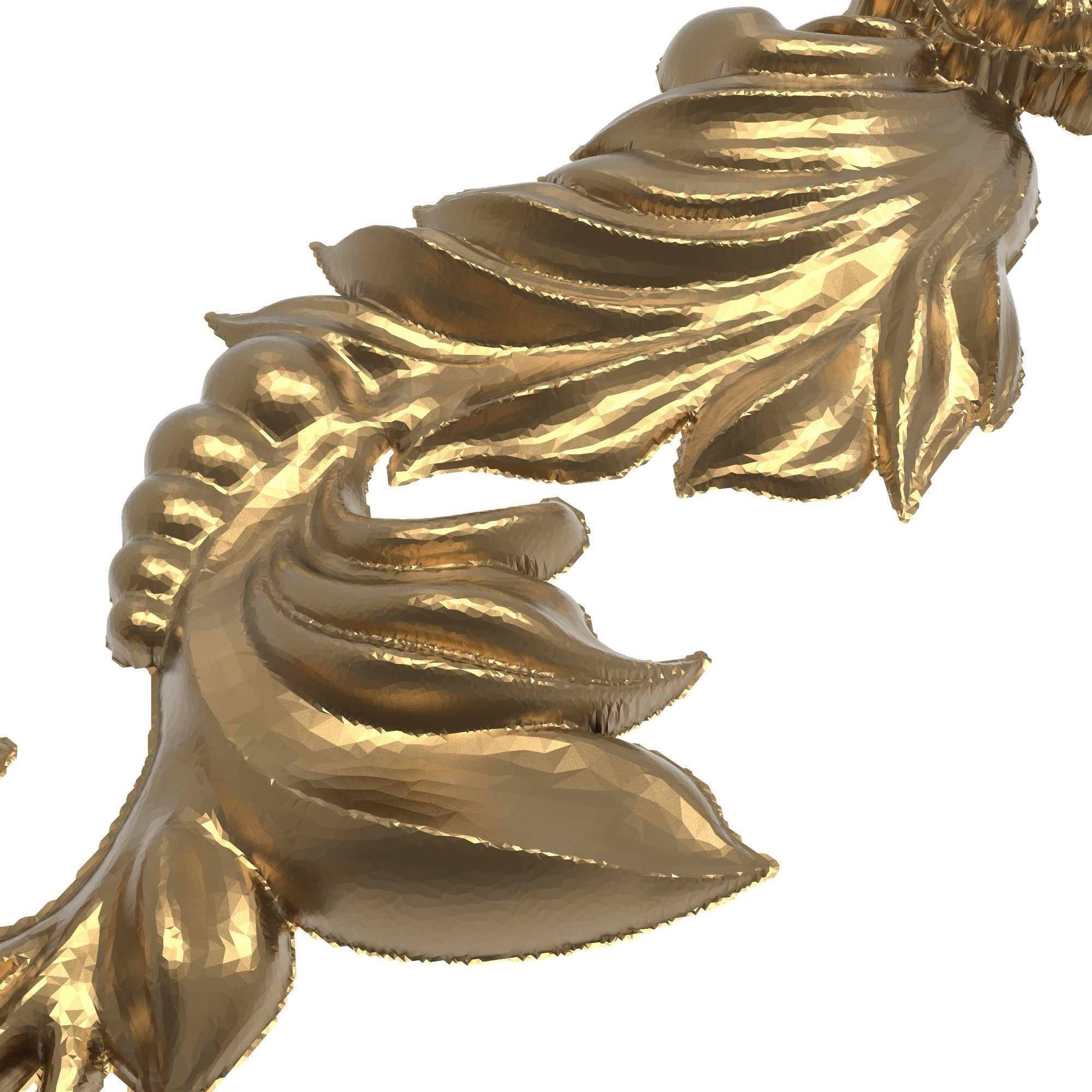 decorative pattern ready for 3D printing 3D model_5