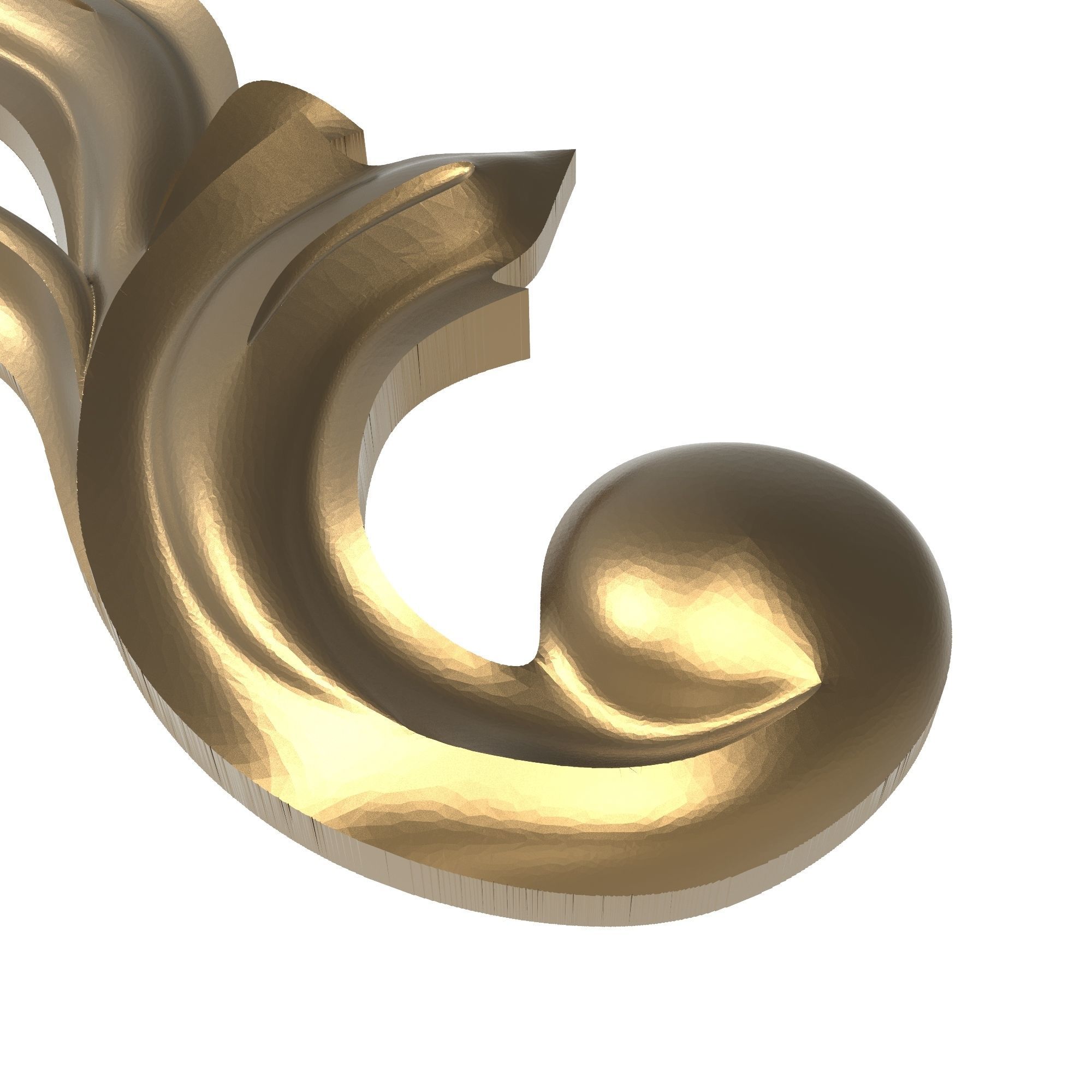 decorative pattern ready for 3D printing 3D model_1