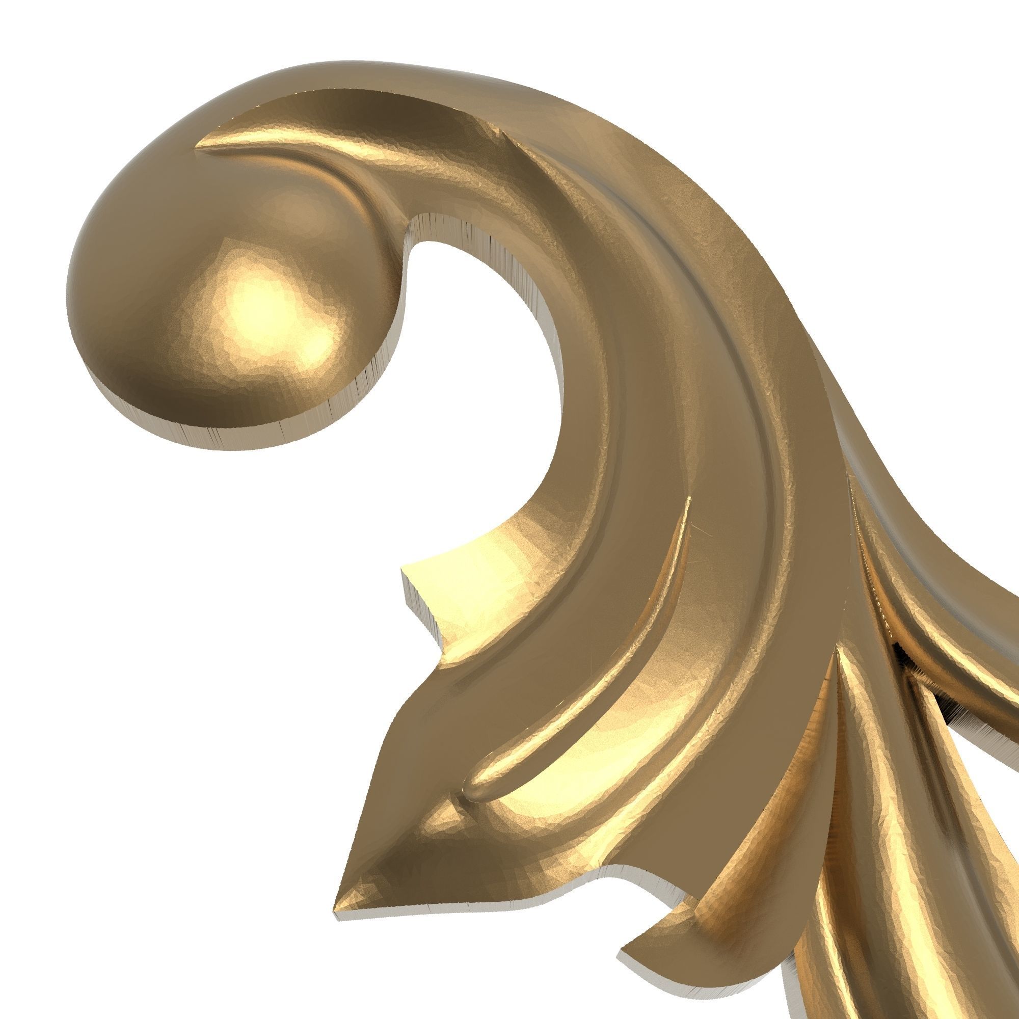 decorative pattern ready for 3D printing 3D model_5