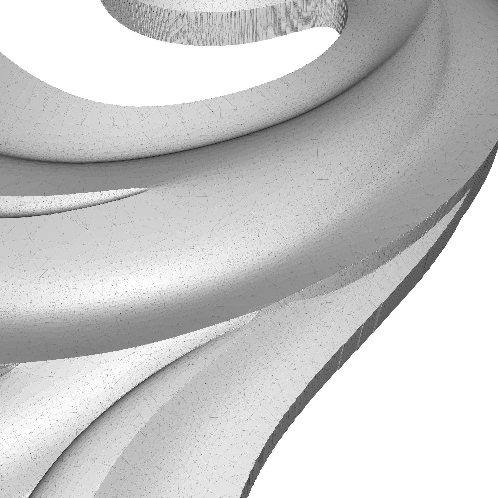 decorative pattern ready for 3D printing 3D model_8