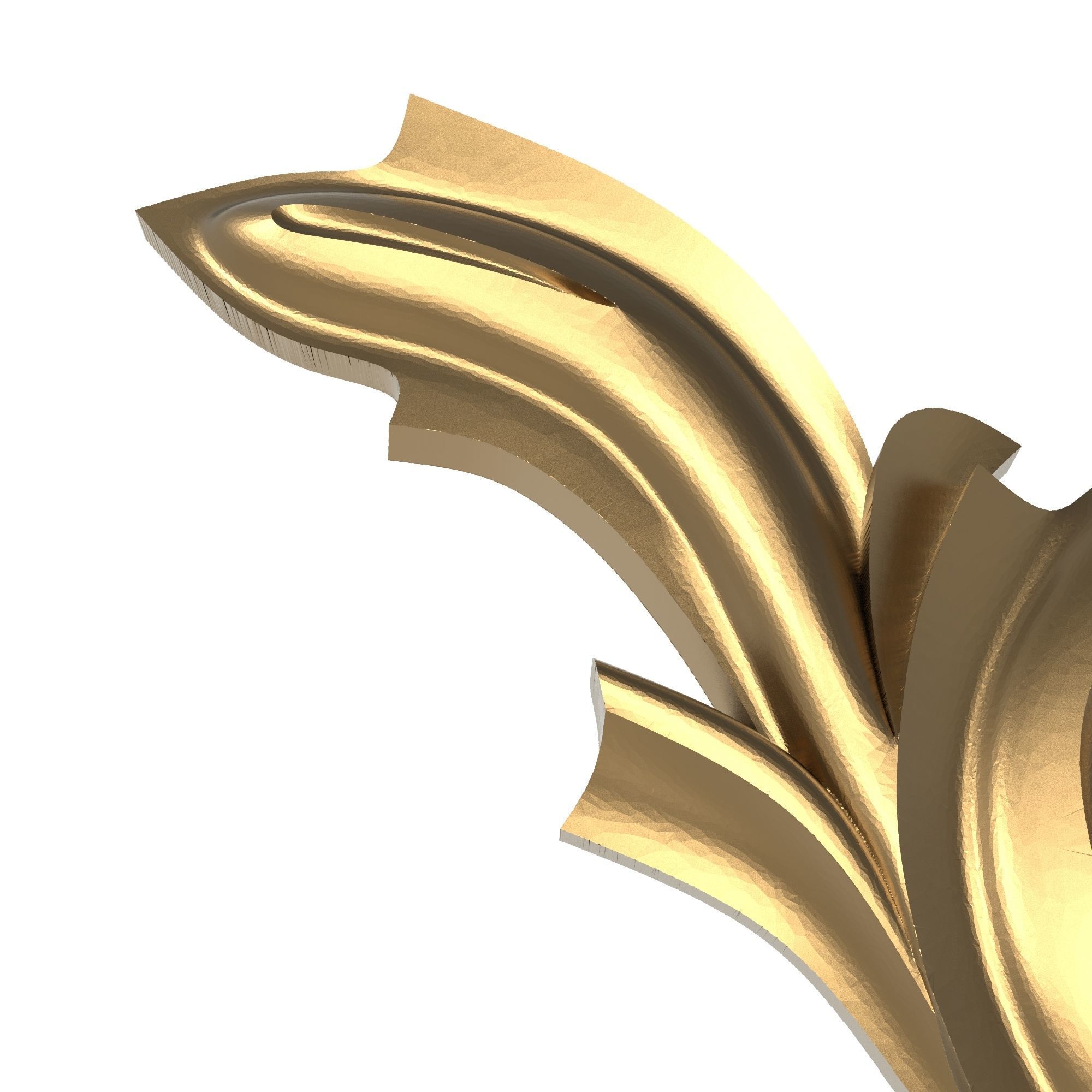 decorative pattern ready for 3D printing 3D model_2