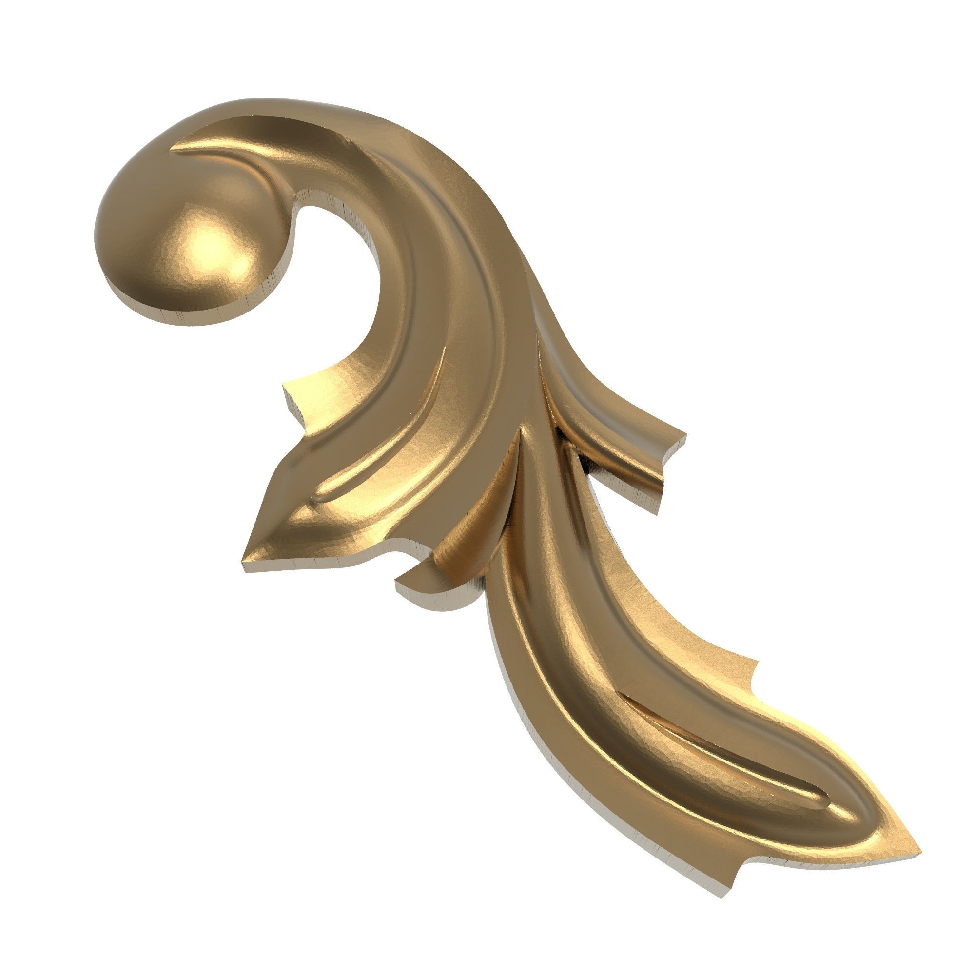 decorative pattern ready for 3D printing 3D model_4