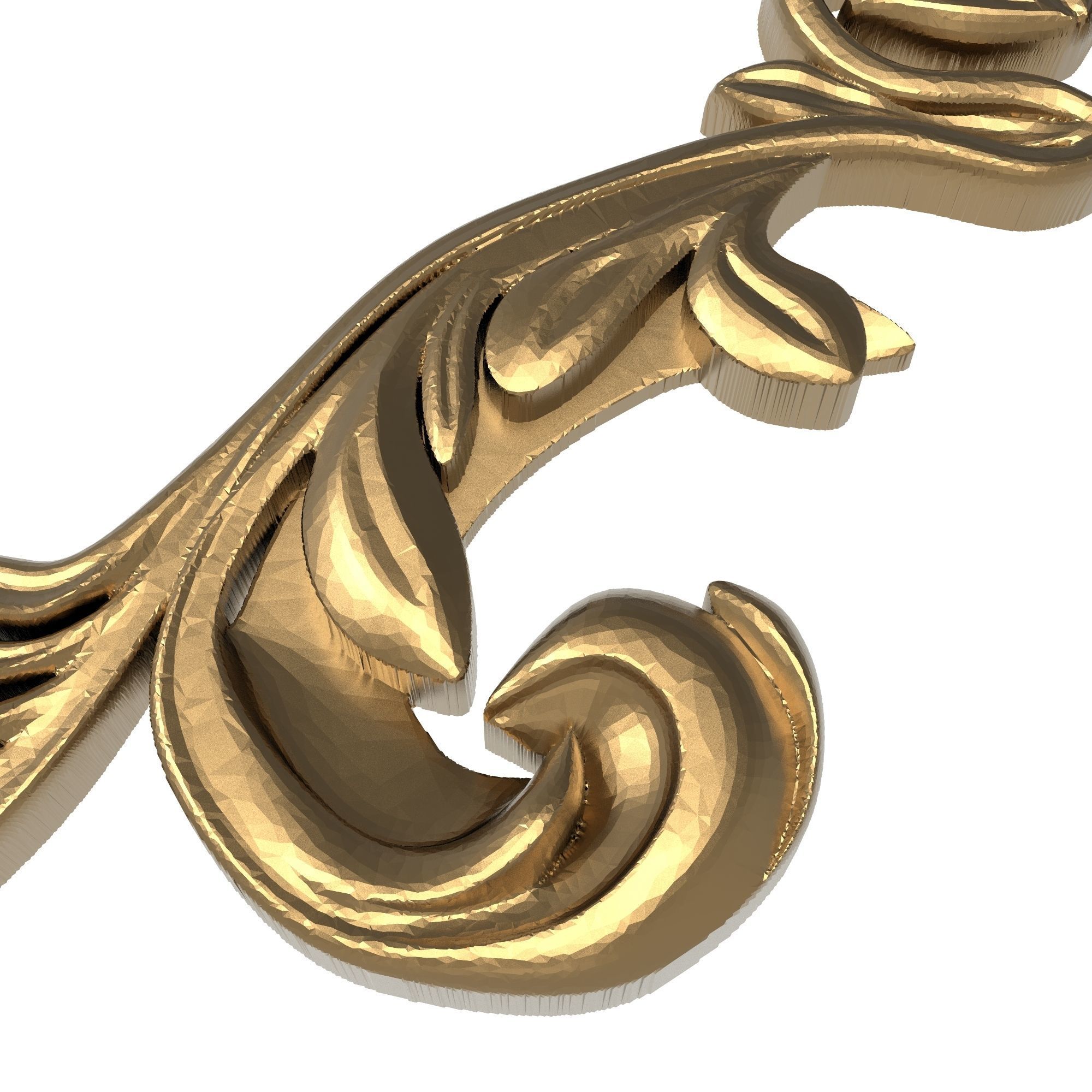 decorative pattern ready for 3D printing 3D model_6