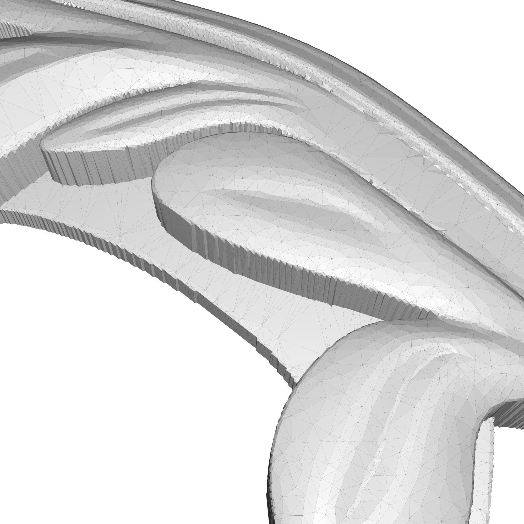 decorative pattern ready for 3D printing 3D model_11