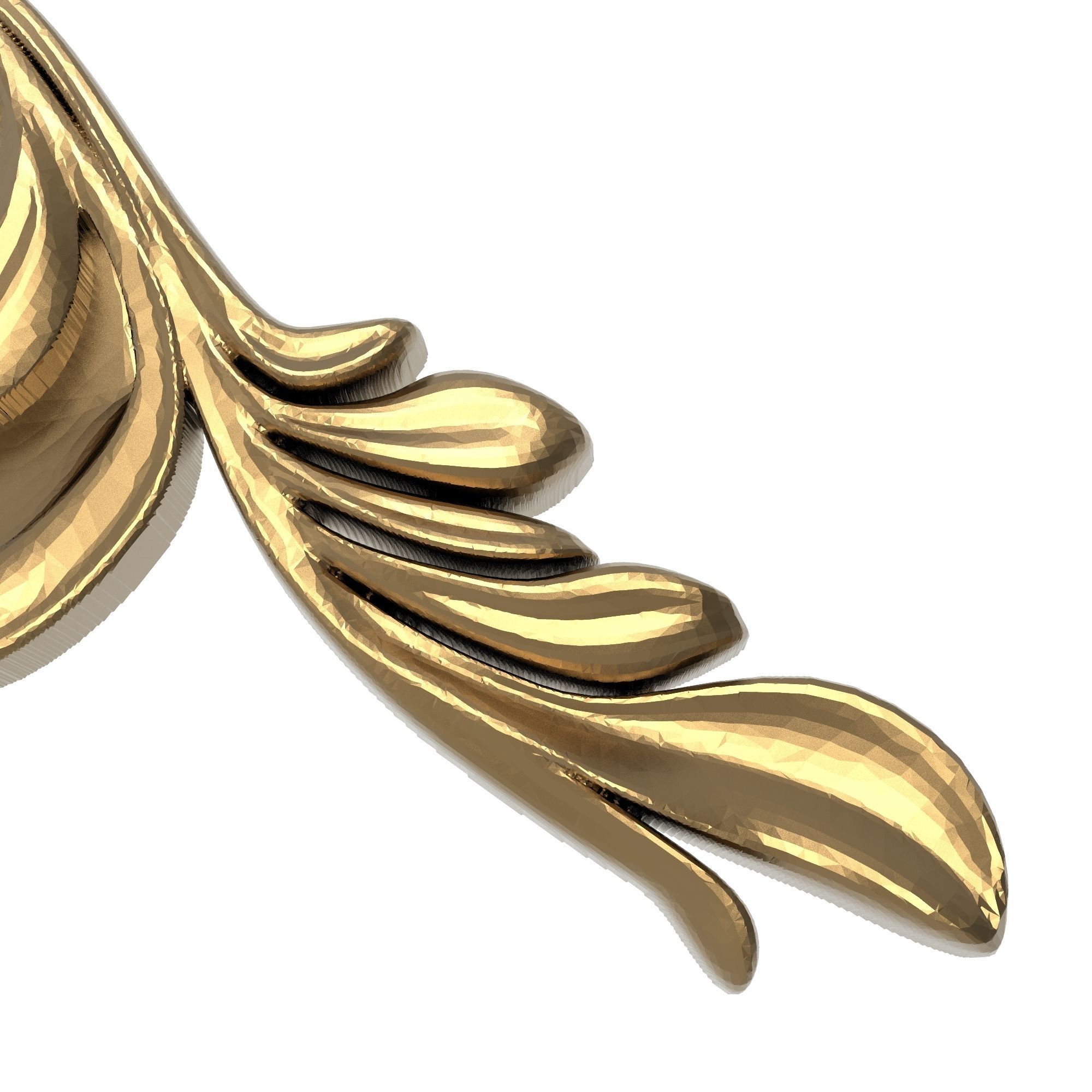 decorative pattern ready for 3D printing 3D model_8