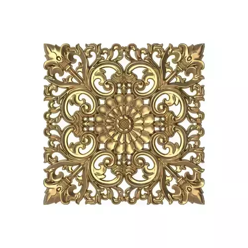  decorative pattern ready for 3D printing