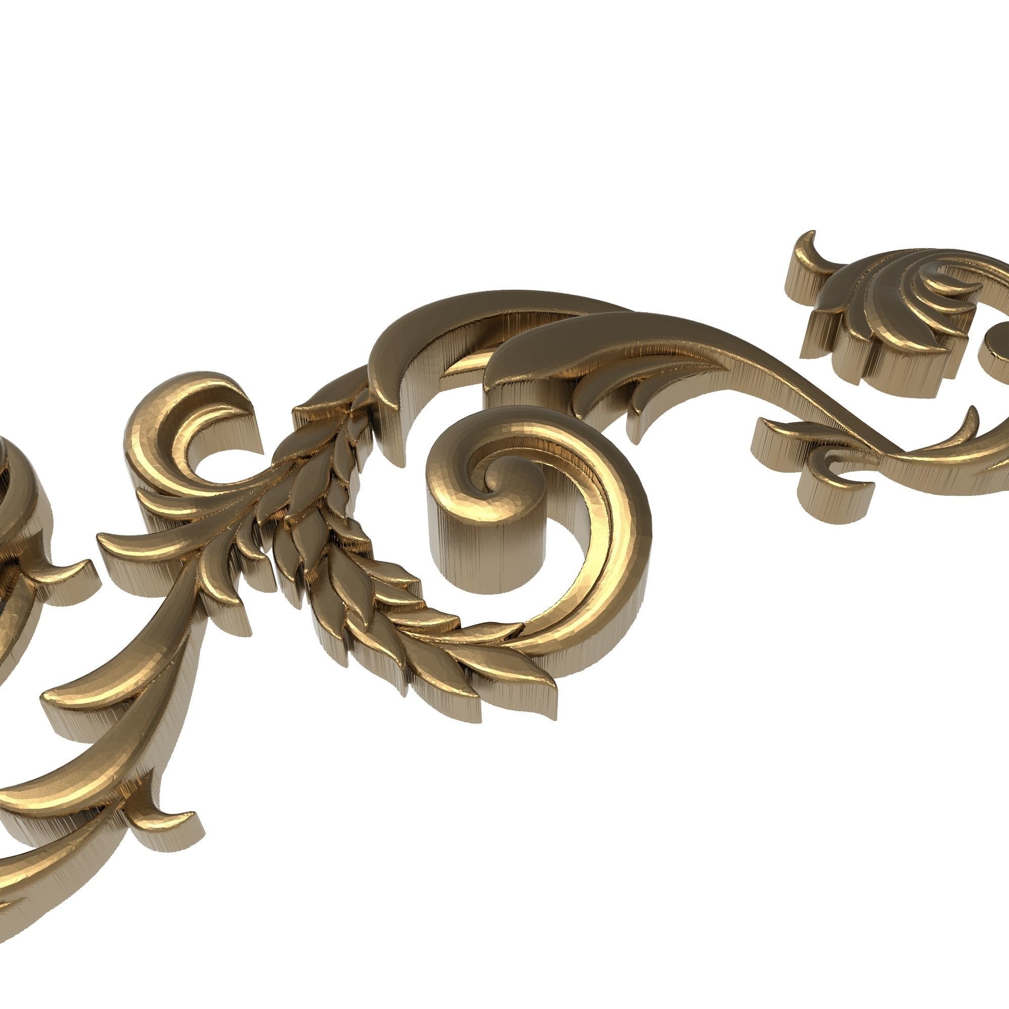 decorative pattern ready for 3D printing 3D model_2