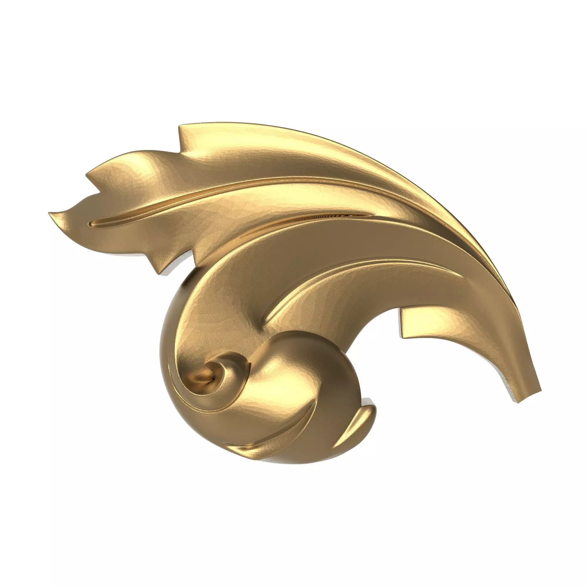 decorative pattern ready for 3D printing 3D model_0