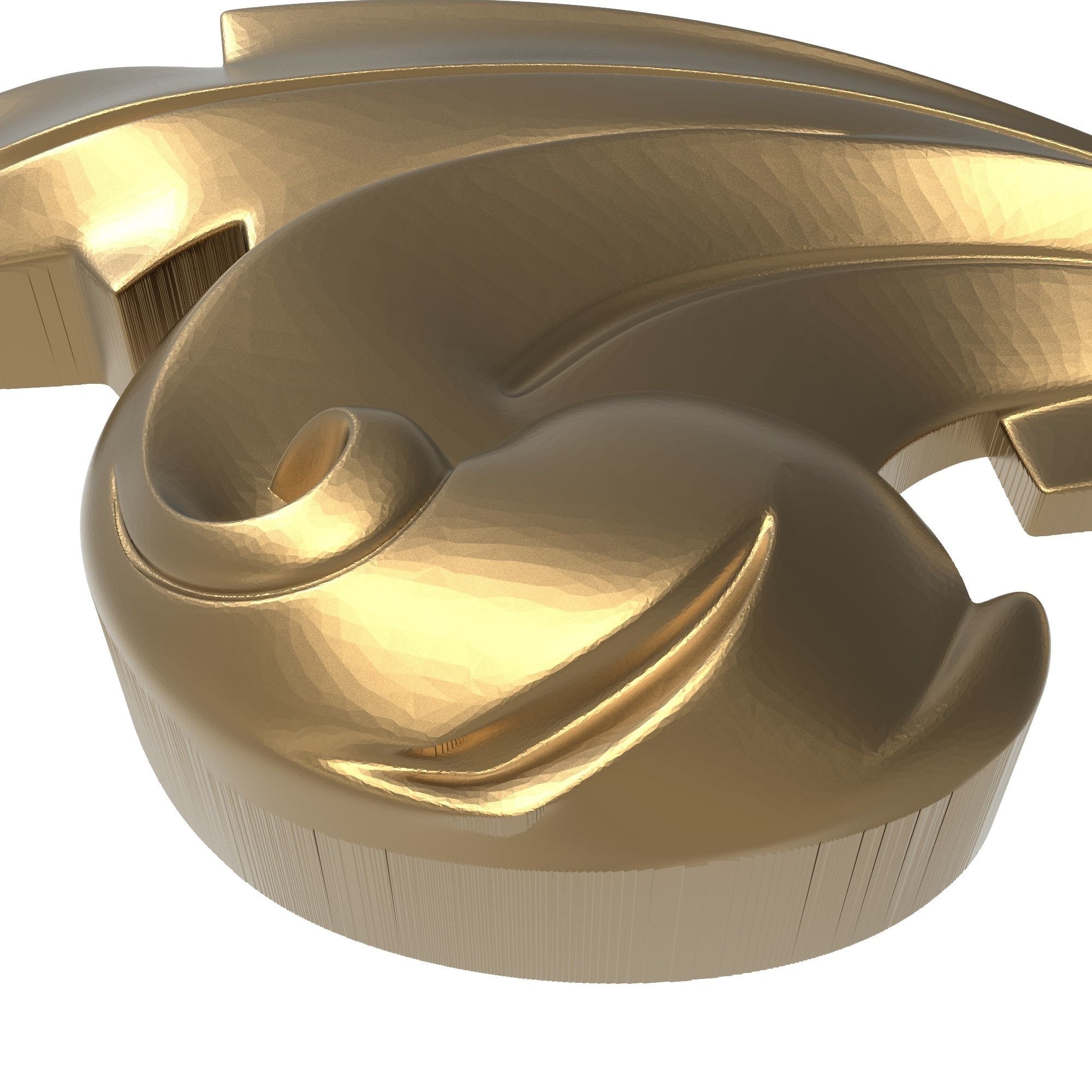 decorative pattern ready for 3D printing 3D model_2