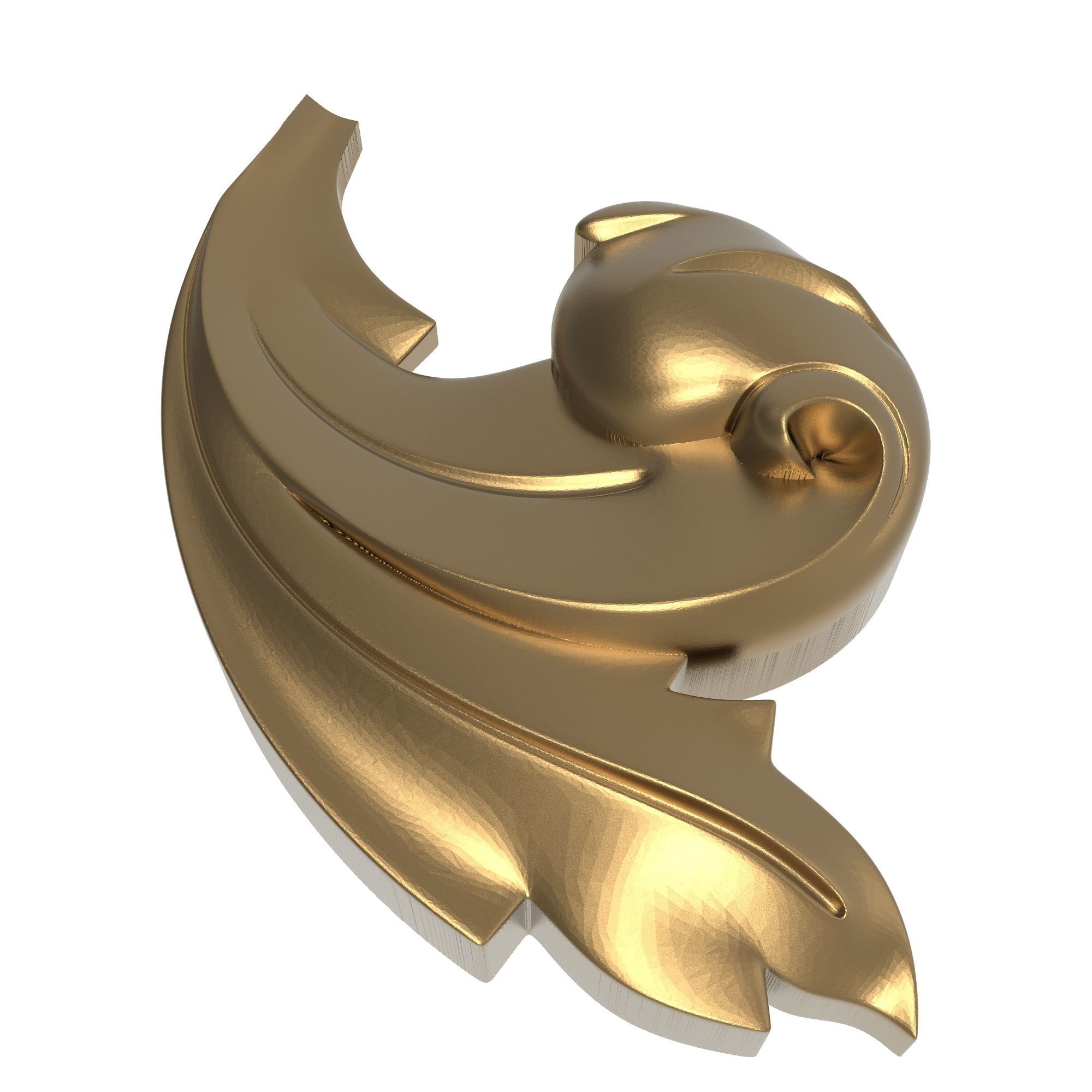 decorative pattern ready for 3D printing 3D model_6