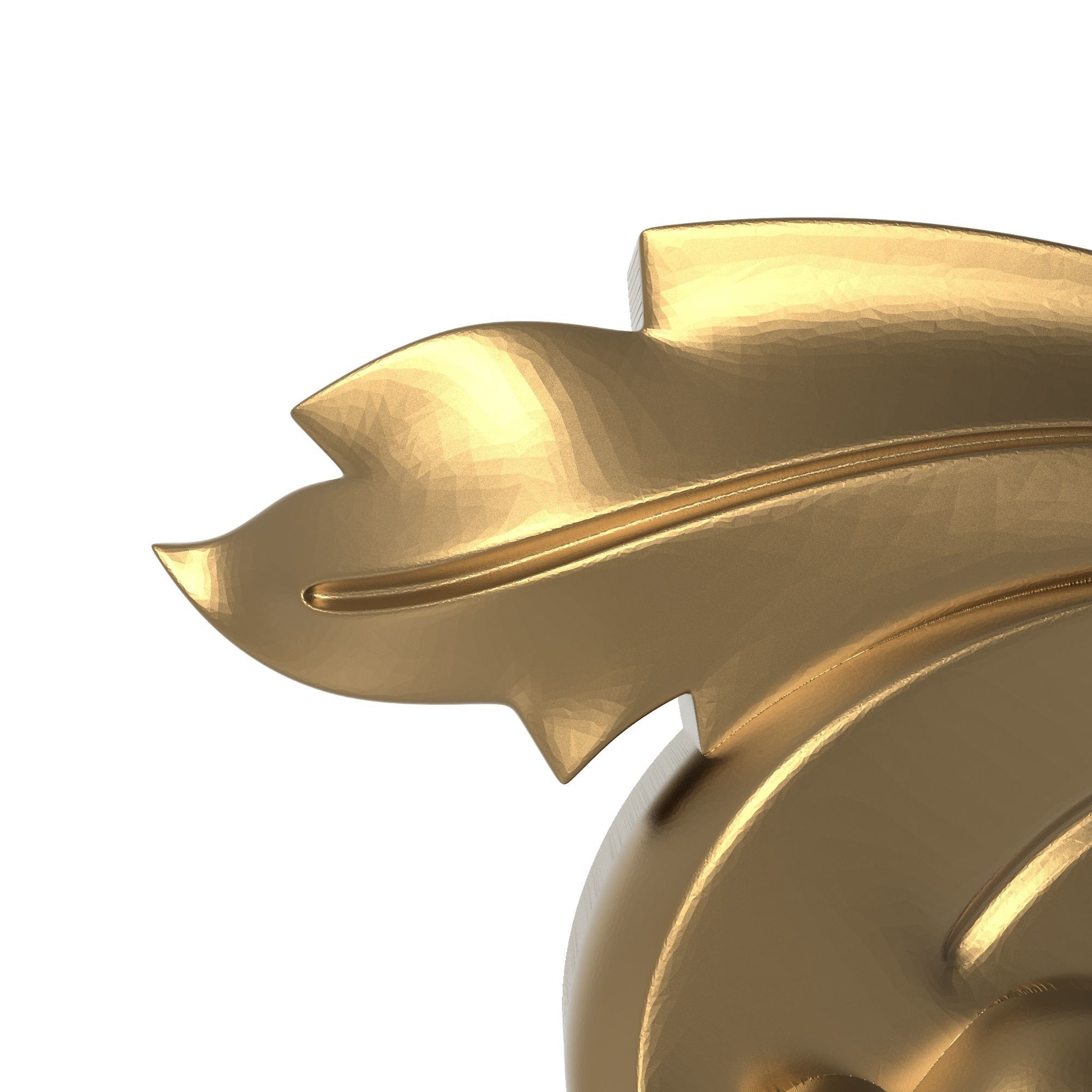 decorative pattern ready for 3D printing 3D model_1