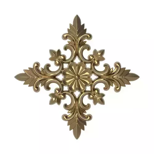  decorative pattern ready for 3D printing