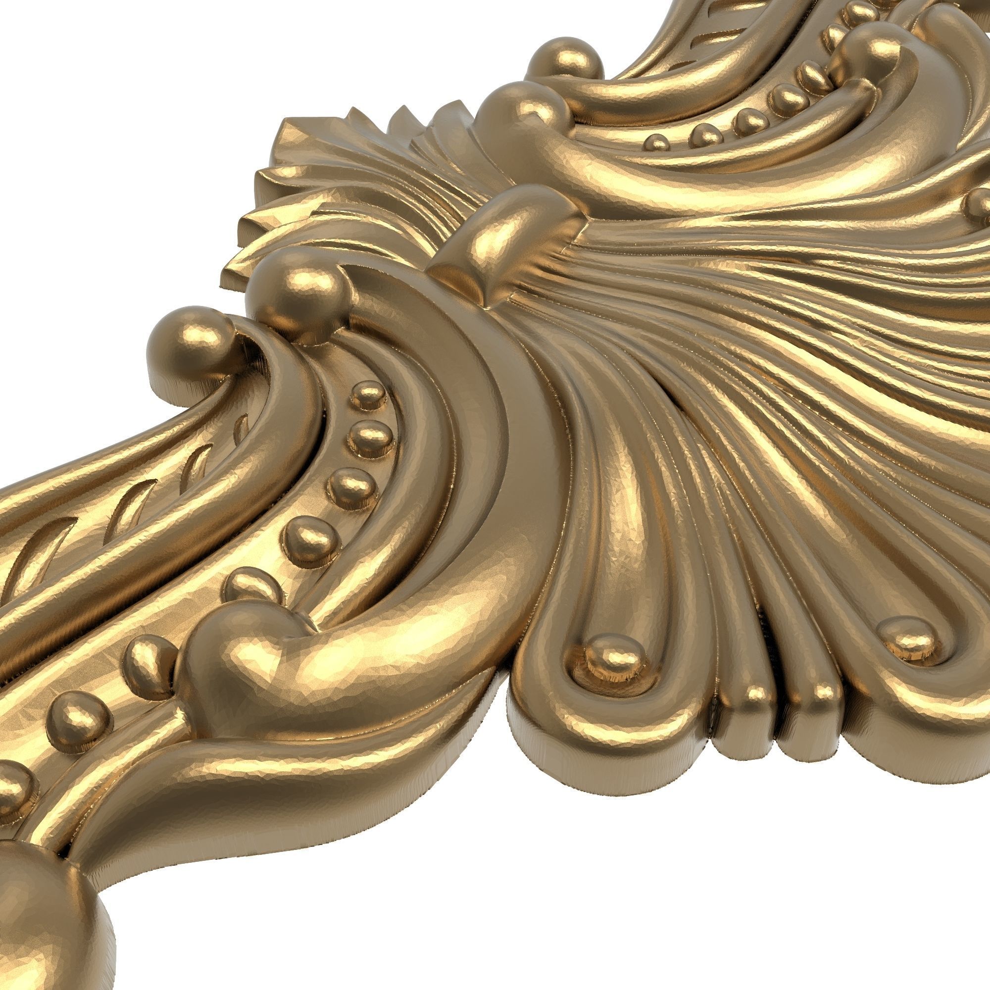 decorative pattern ready for 3D printing 3D model_3