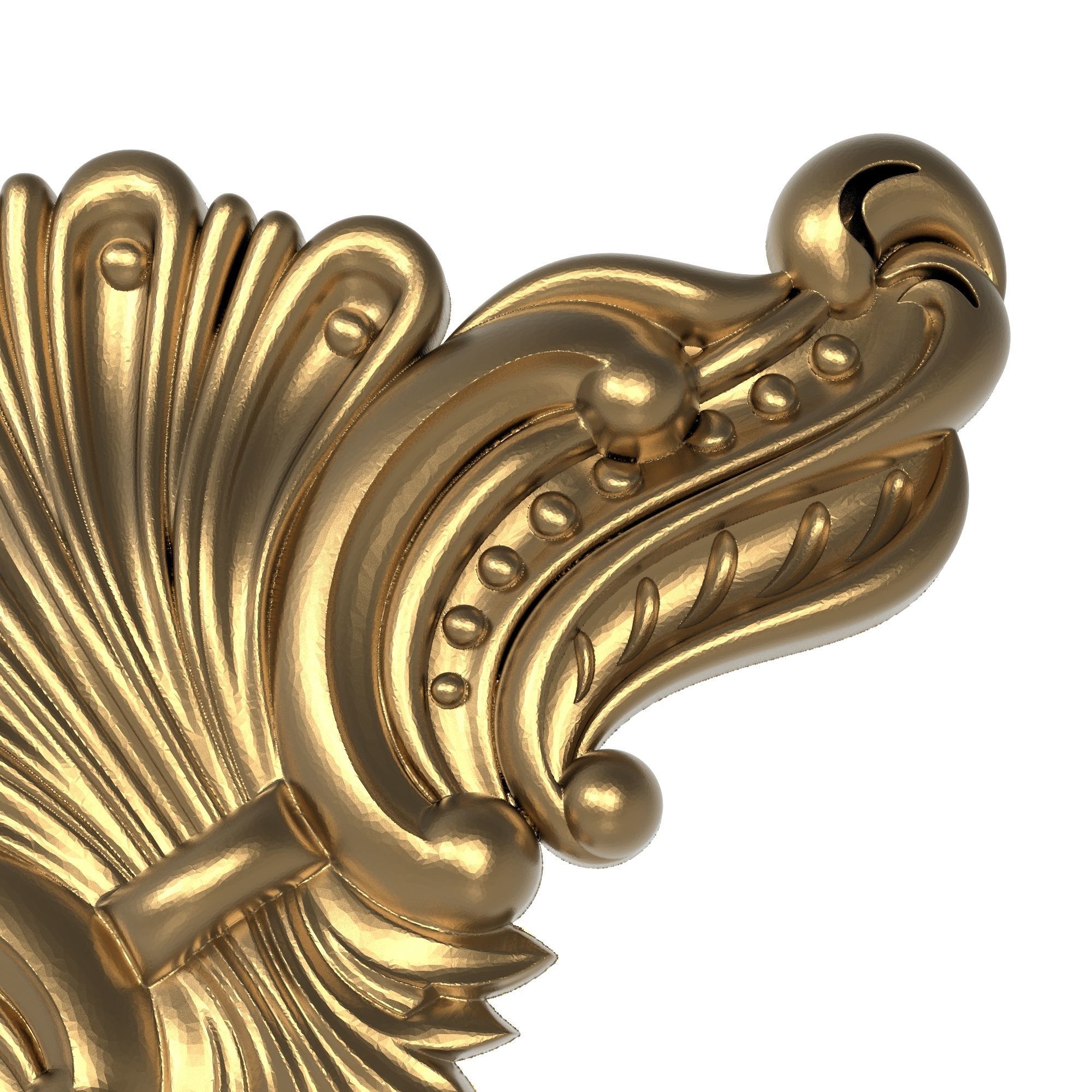 decorative pattern ready for 3D printing 3D model_2