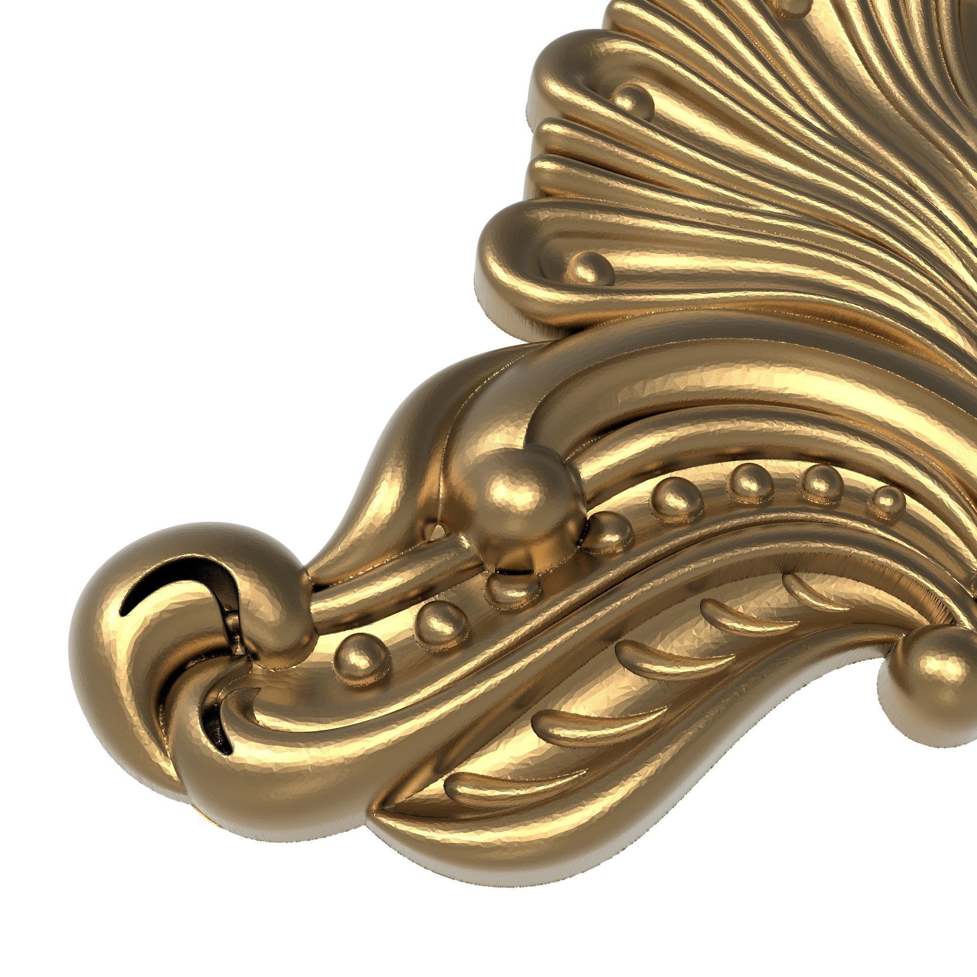 decorative pattern ready for 3D printing 3D model_1