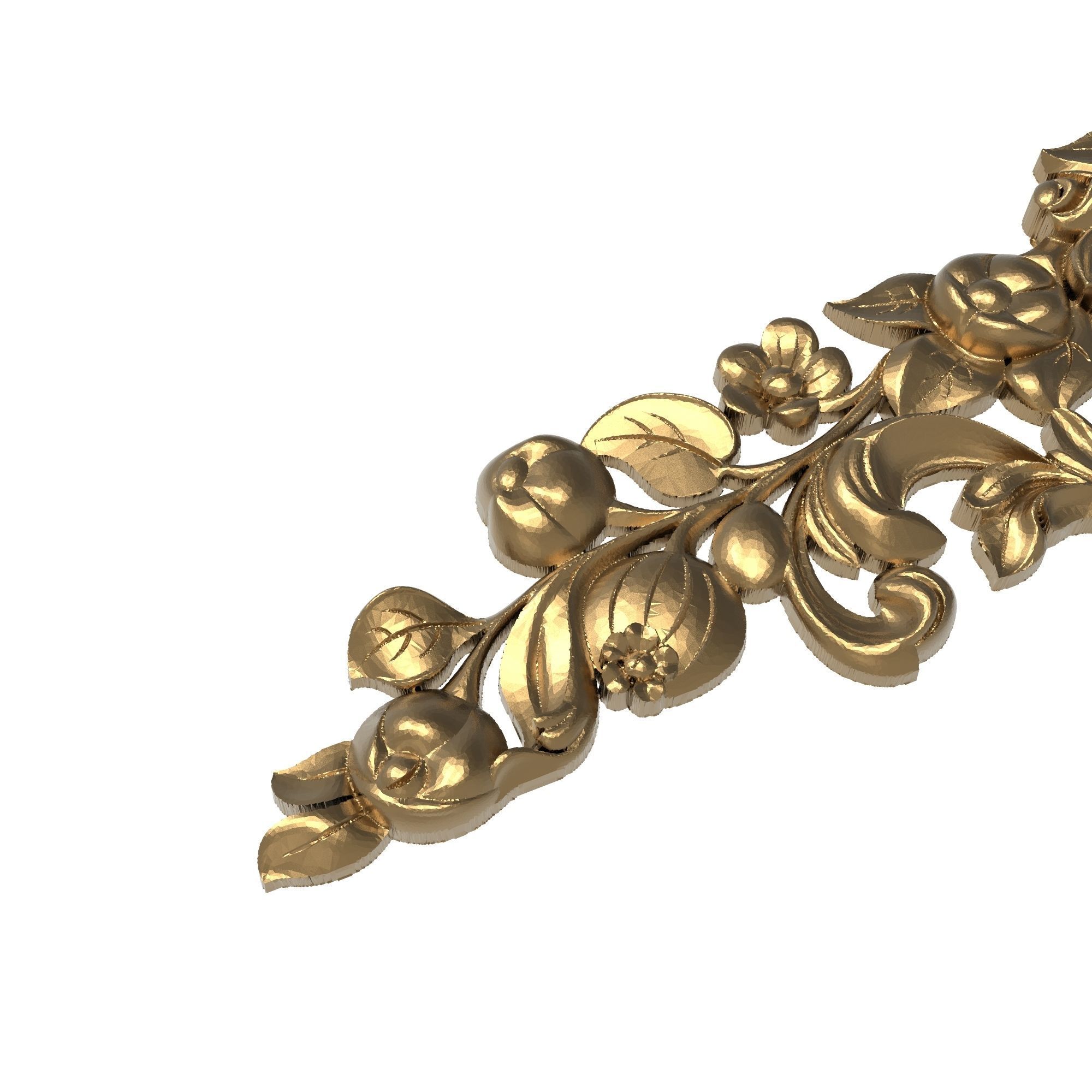 decorative pattern ready for 3D printing 3D model_2