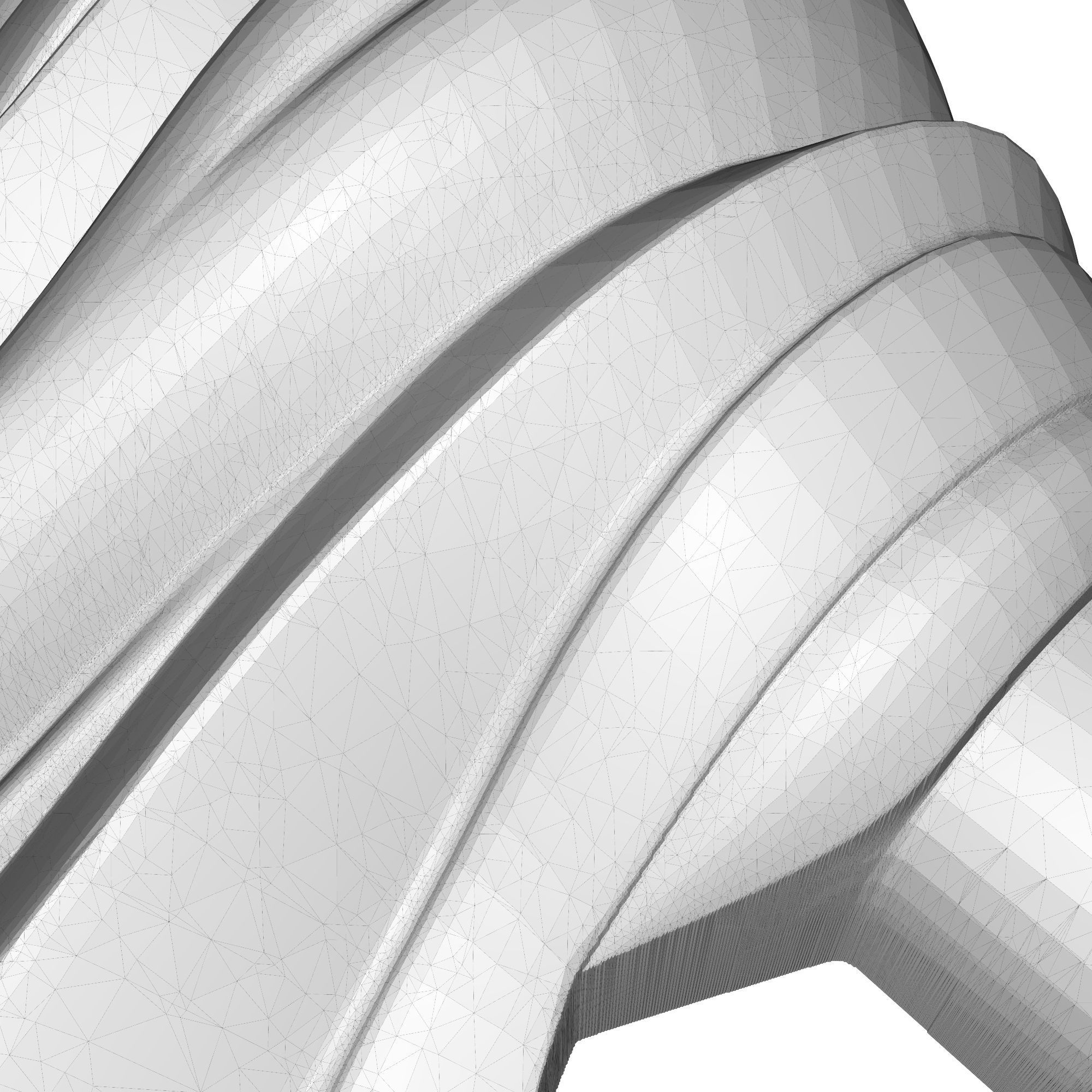 decorative pattern ready for 3D printing 3D model_7