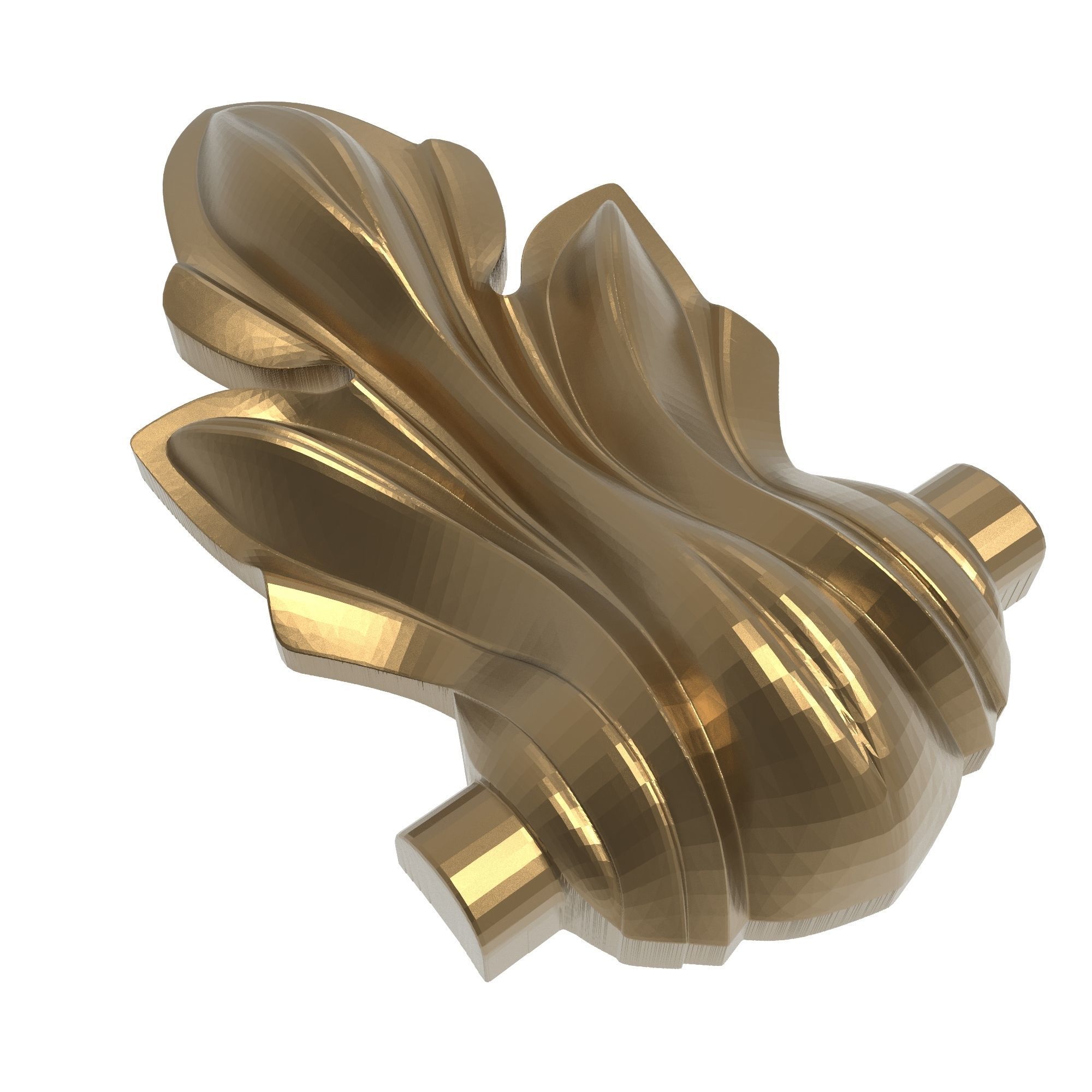 decorative pattern ready for 3D printing 3D model_3