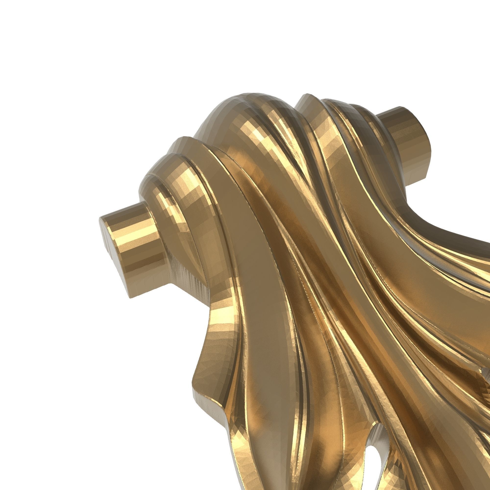 decorative pattern ready for 3D printing 3D model_1