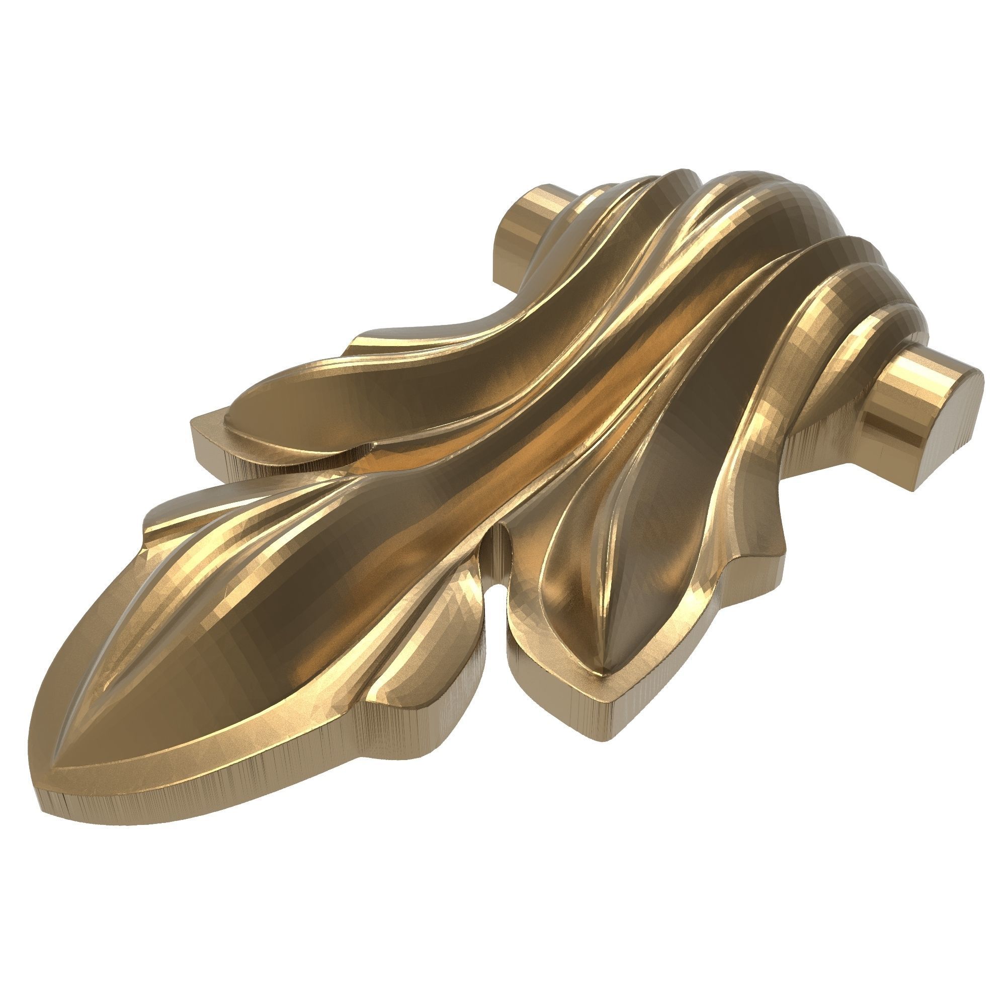 decorative pattern ready for 3D printing 3D model_5