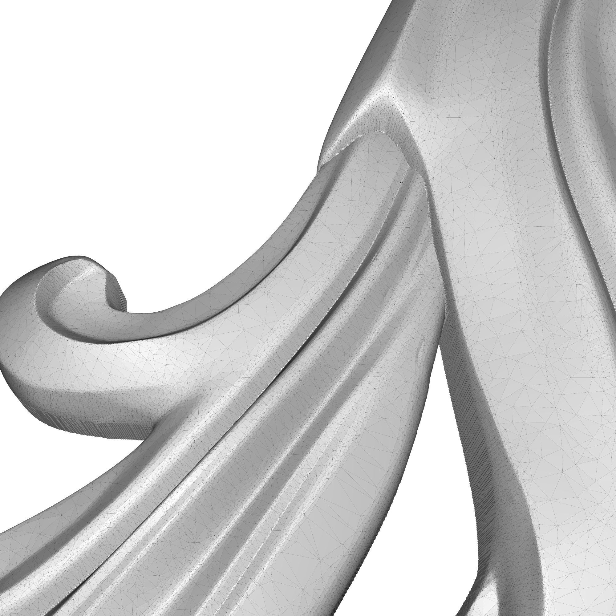 decorative pattern ready for 3D printing 3D model_7