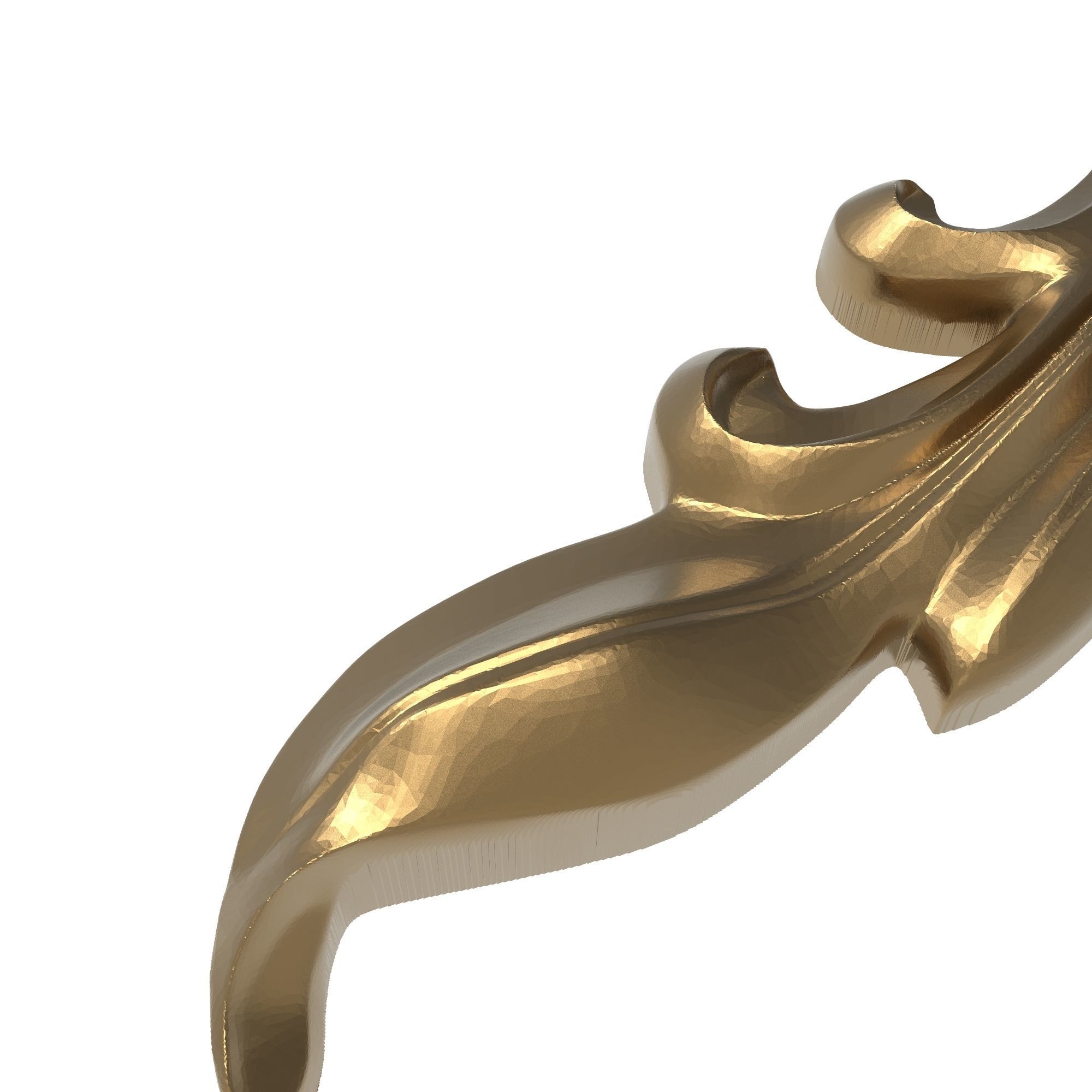 decorative pattern ready for 3D printing 3D model_1