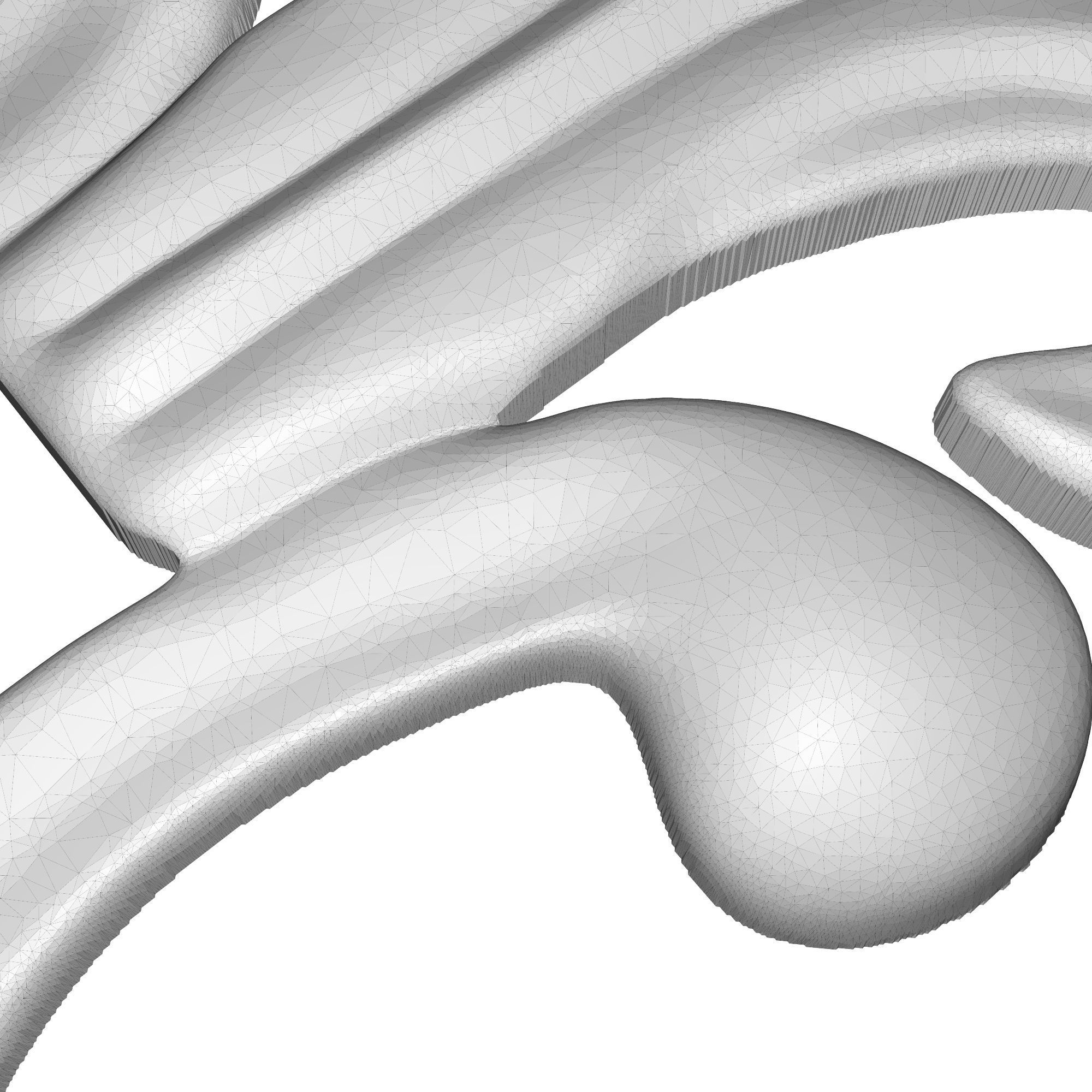 decorative pattern ready for 3D printing 3D model_6