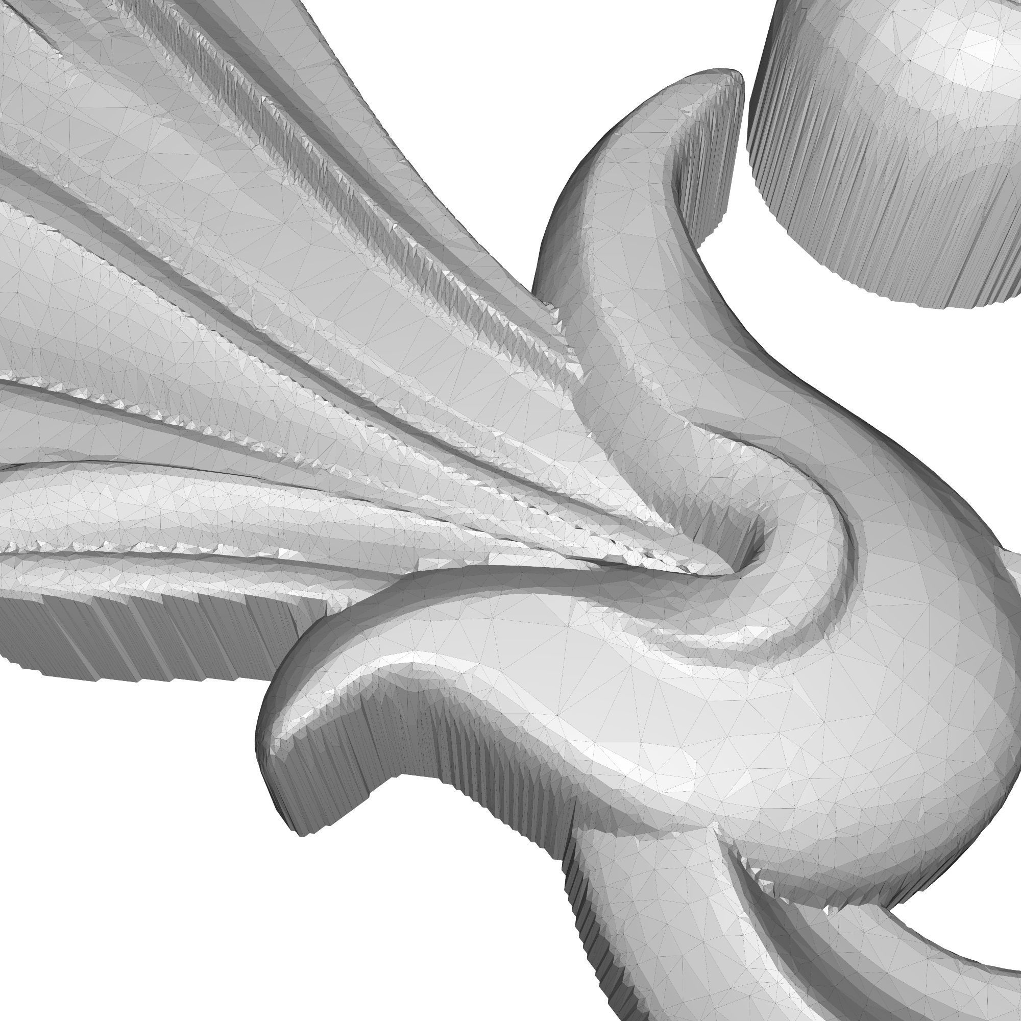 decorative pattern ready for 3D printing 3D model_8