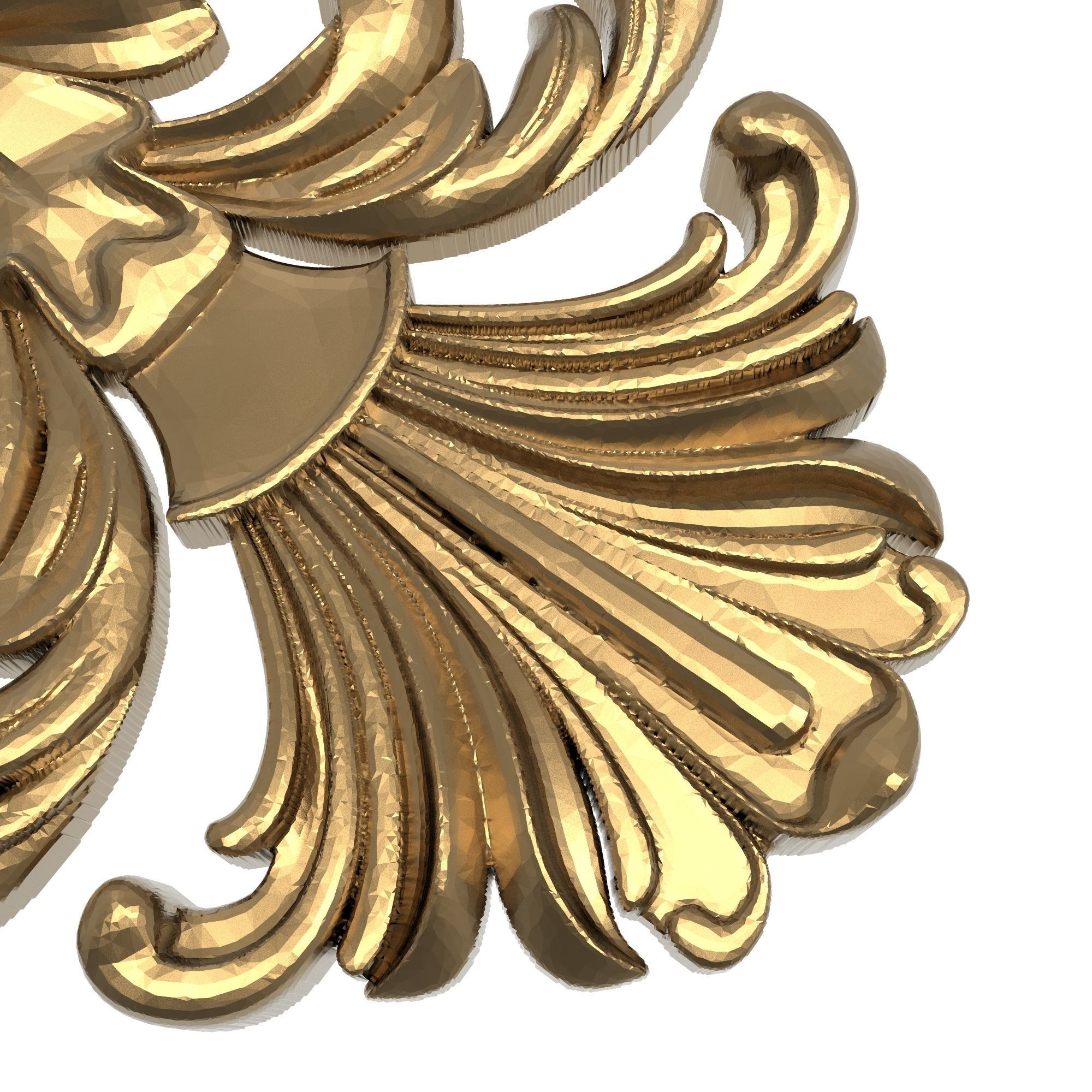 decorative pattern ready for 3D printing 3D model_6