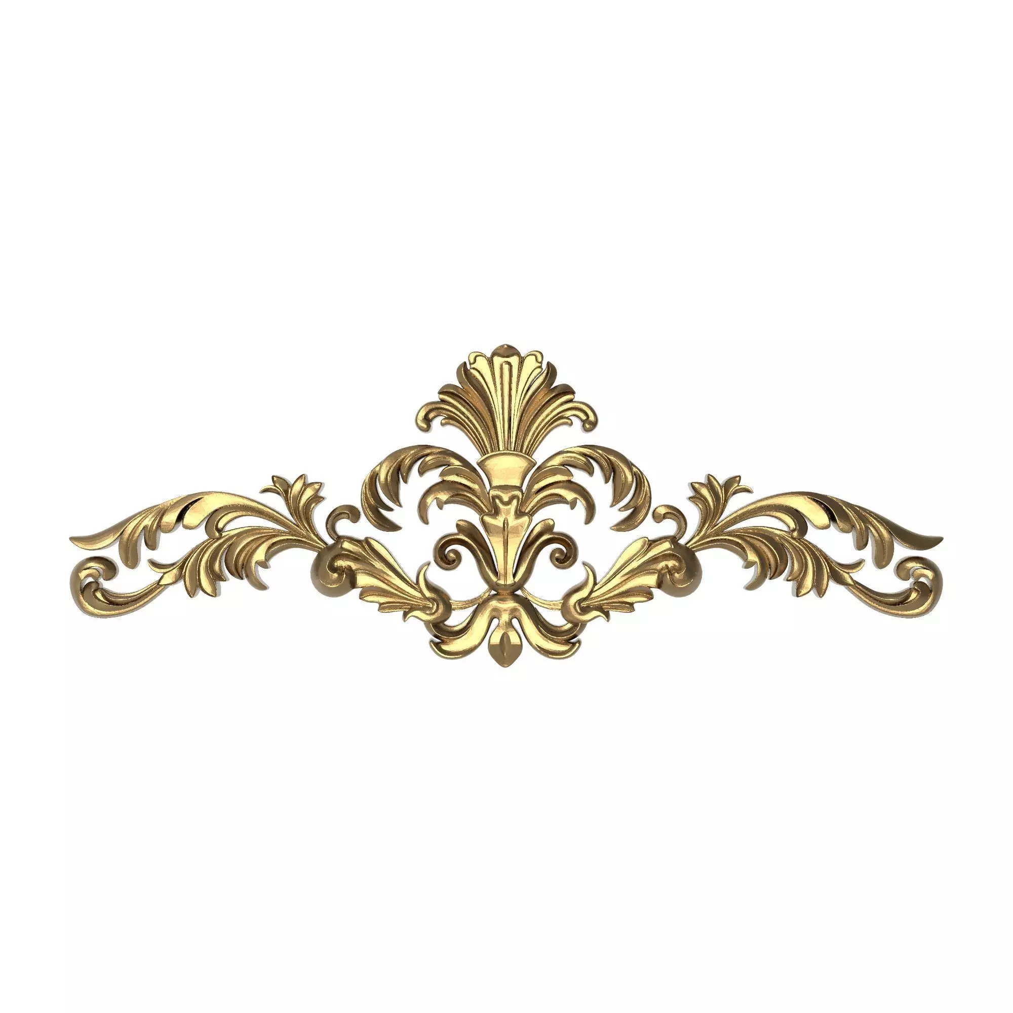 decorative pattern ready for 3D printing 3D model_0