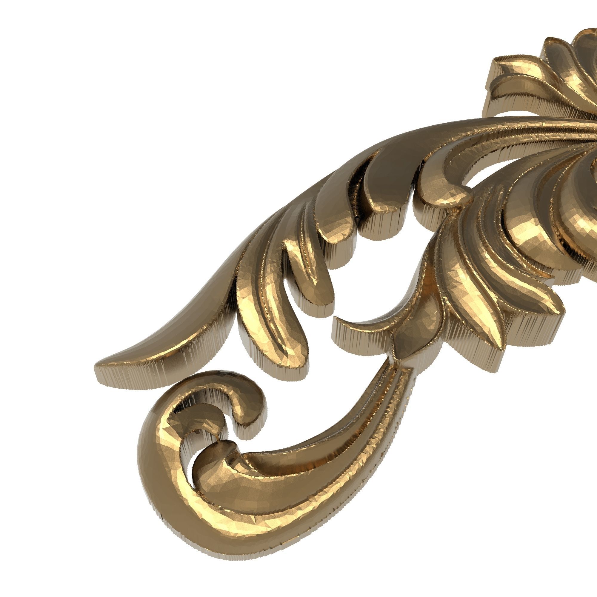 decorative pattern ready for 3D printing 3D model_3